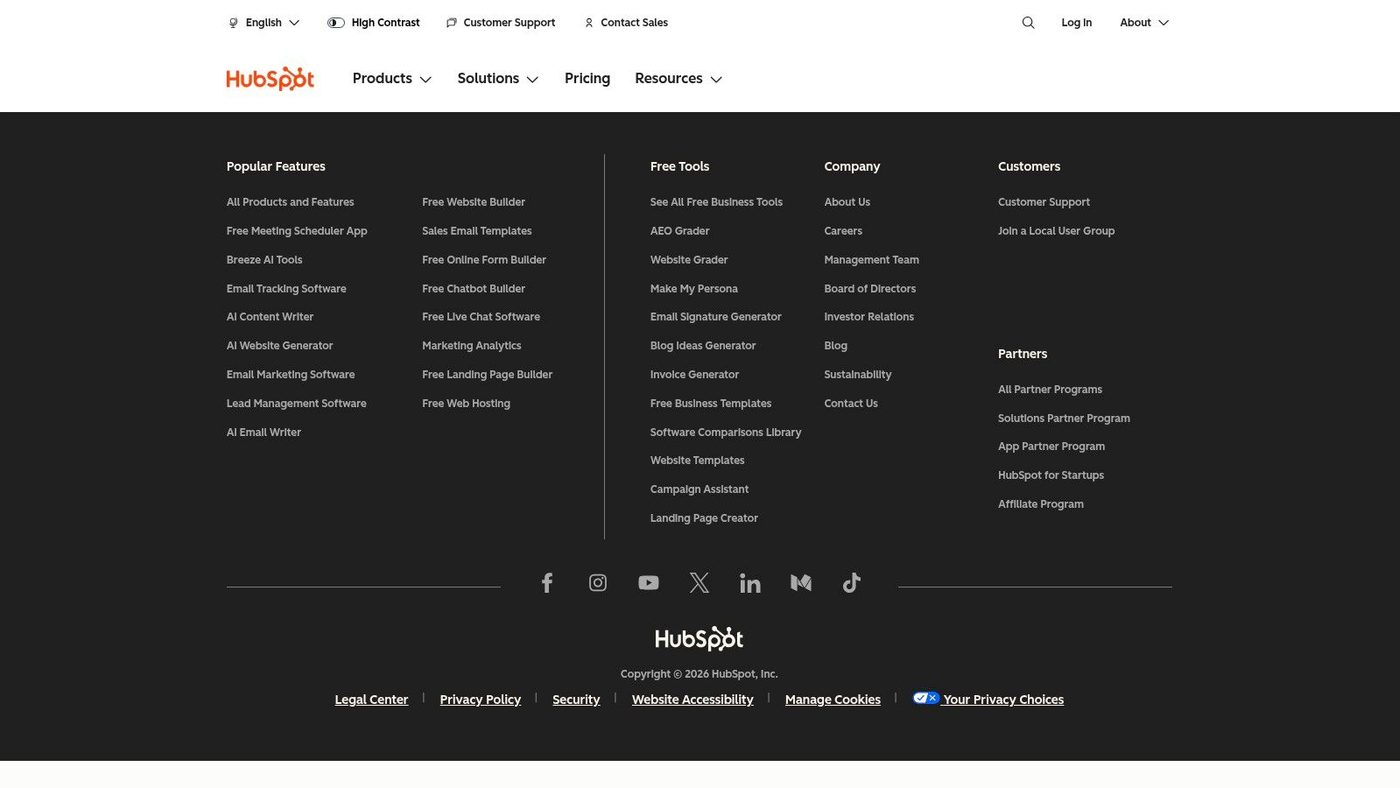 HubSpot's workflow builder showcasing drip campaign automation options