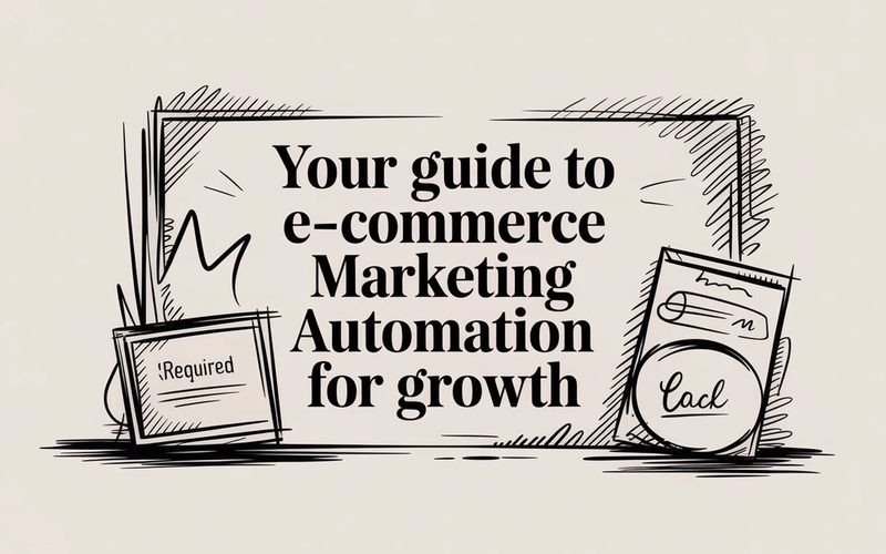 Your Guide to E-Commerce Marketing Automation for Growth