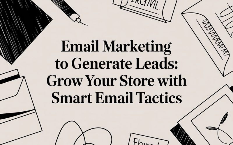 Email Marketing to Generate Leads: Grow Your Store with Smart Email Tactics