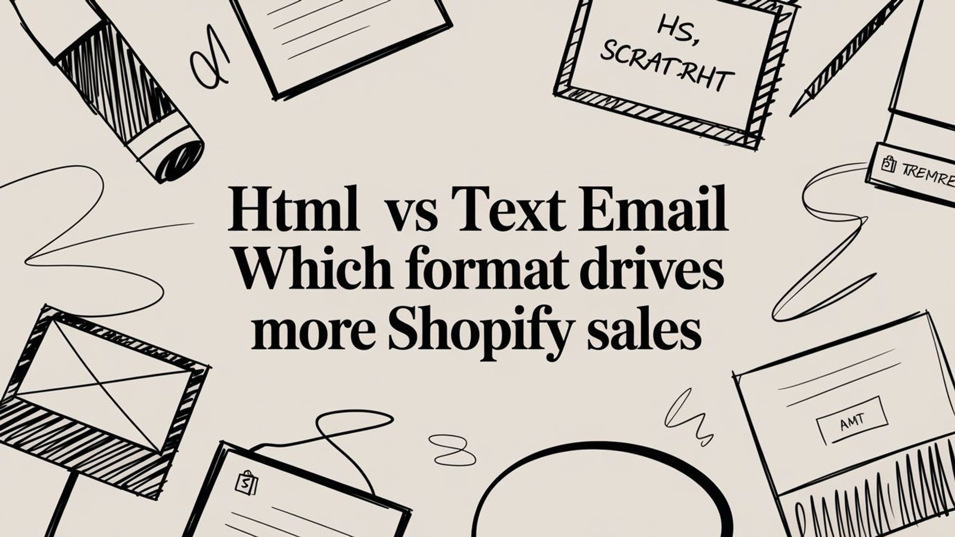 HTML vs Text Email Which Format Drives More Shopify Sales