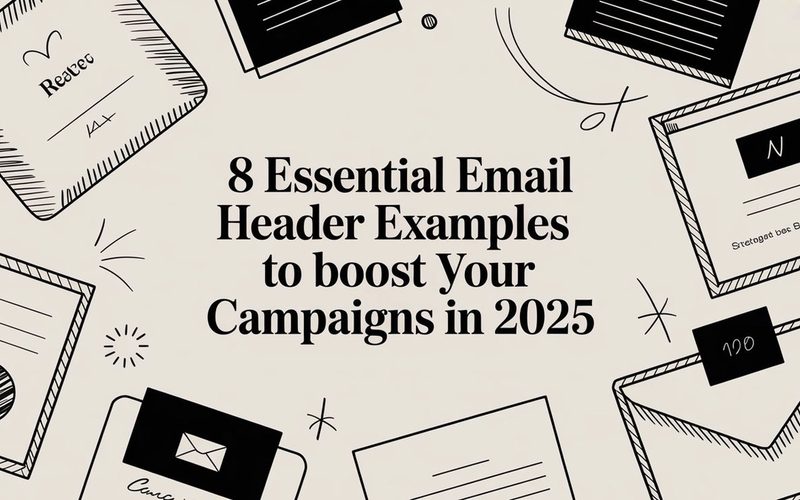 8 Essential Email Header Examples to Boost Your Campaigns in 2025