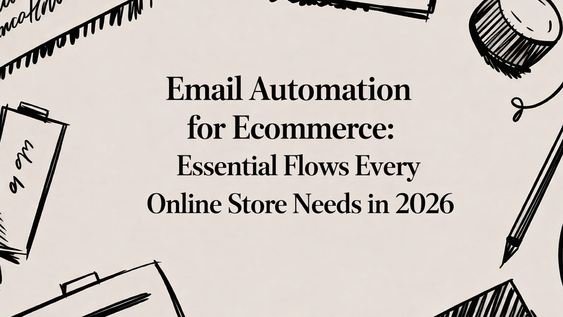 Email Automation for Ecommerce: Essential Flows Every Online Store Needs in 2026
