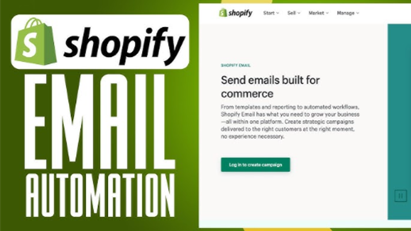 Image representing Shopify email automation.