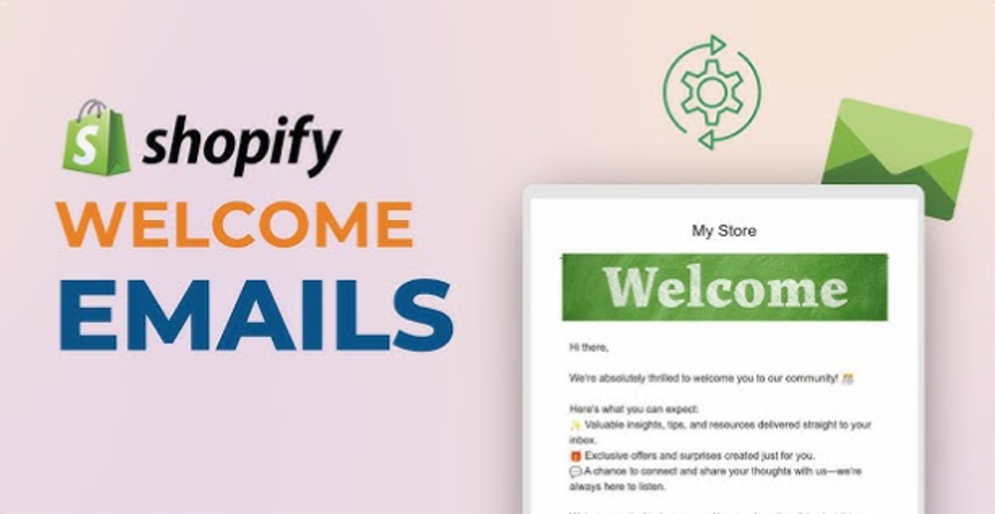 Image representing Shopify welcome emails.