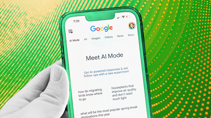 Image of Google's AI Mode