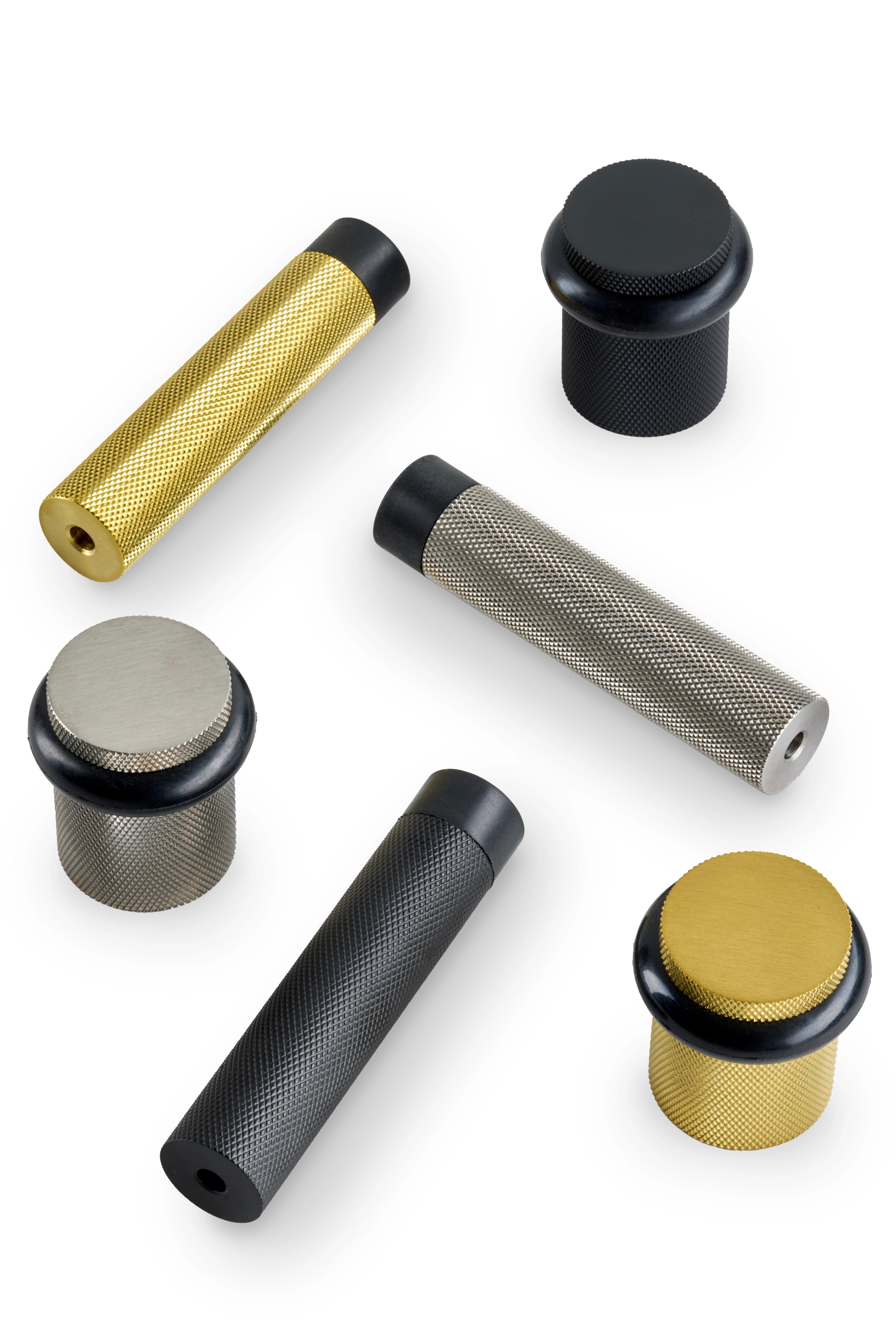 knurled cabinet hardware pulls and knobs gold black and silver