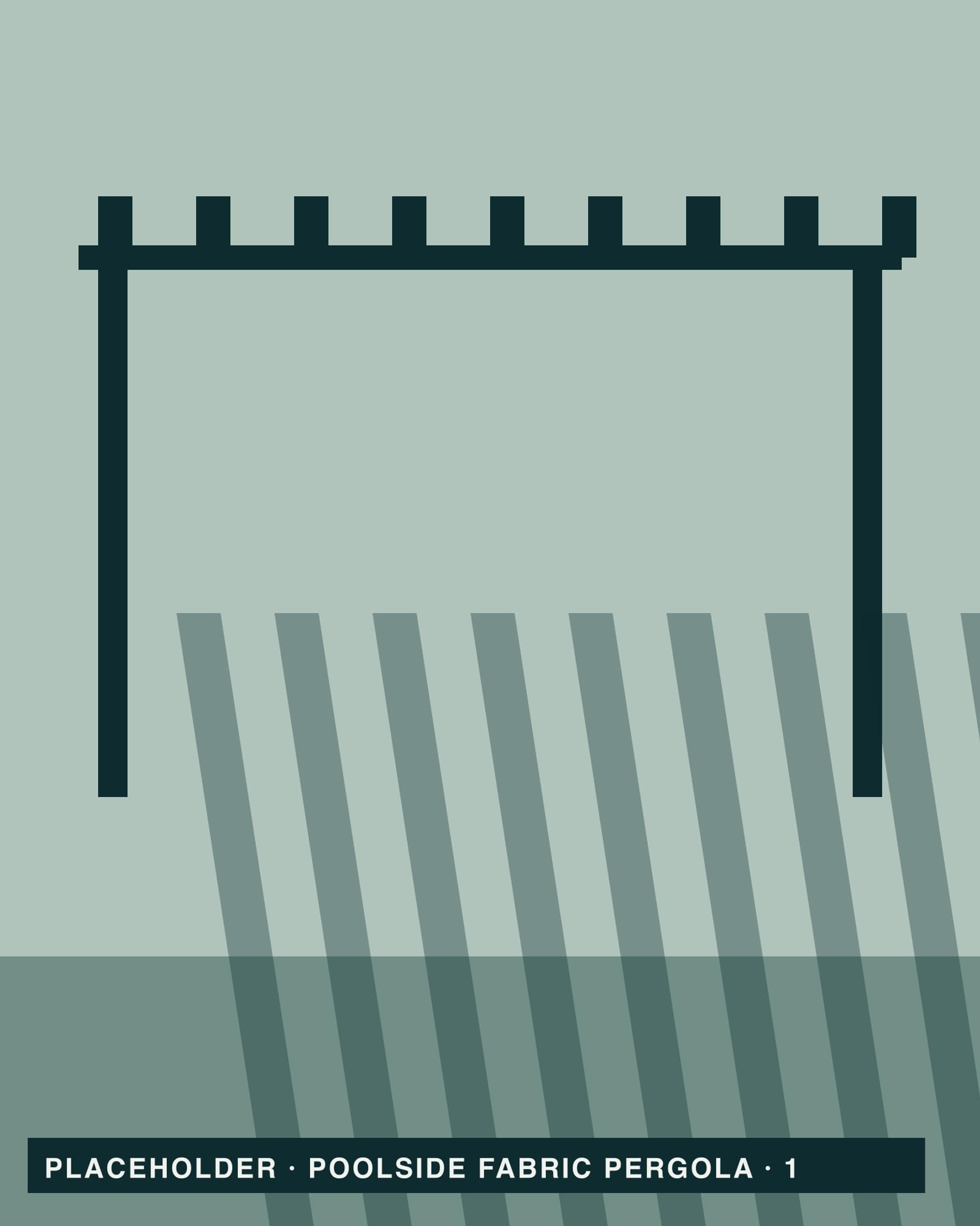 Placeholder: Poolside fabric pergola, Lagos (photo 1)