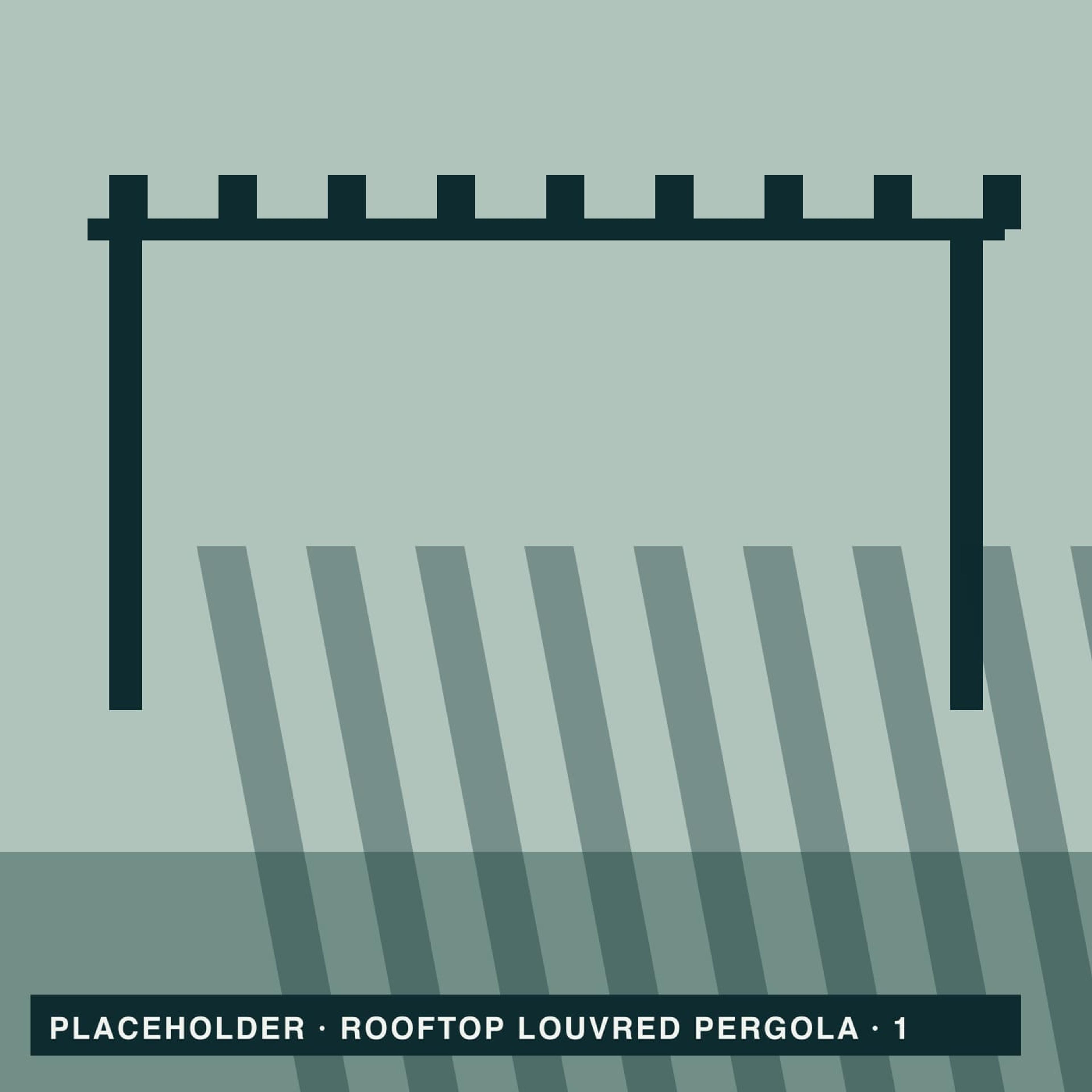 Placeholder: Rooftop louvred pergola, Lagos (photo 1)