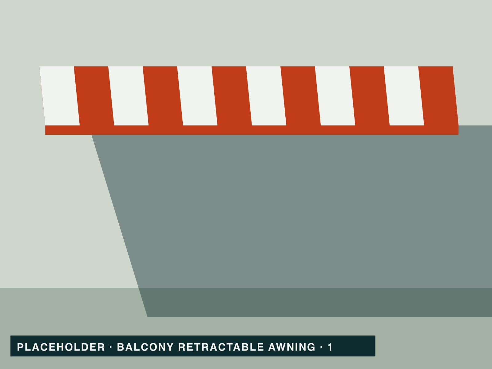 Placeholder: Balcony retractable awning, Lagos (photo 1)