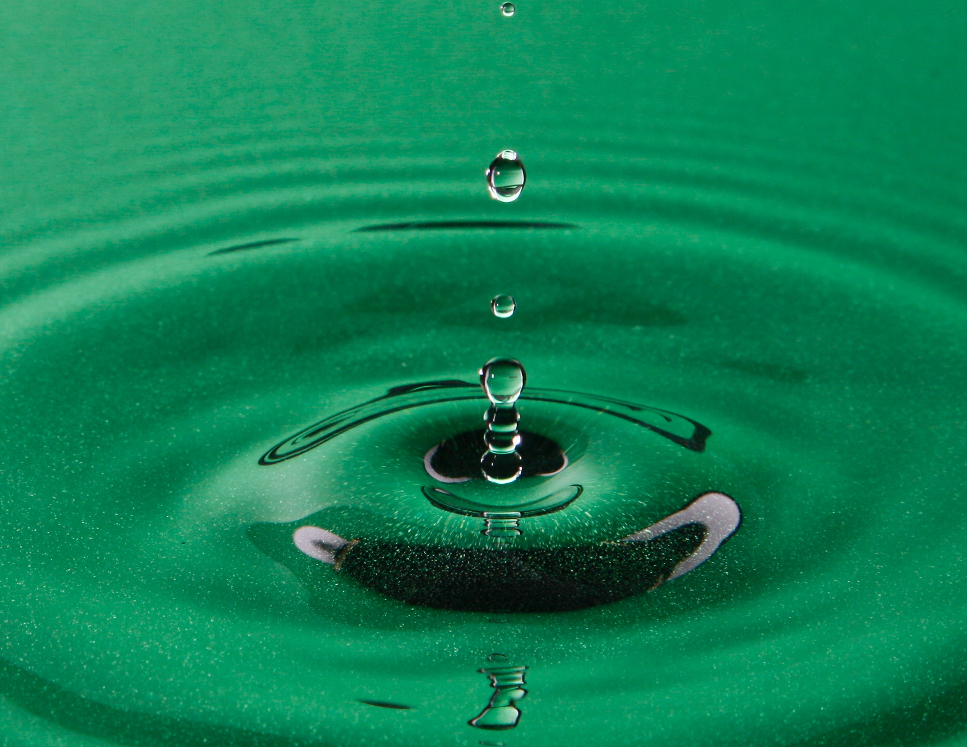 Image of The water drops in a green lake by Daniele Levis Pelusi by Unsplash