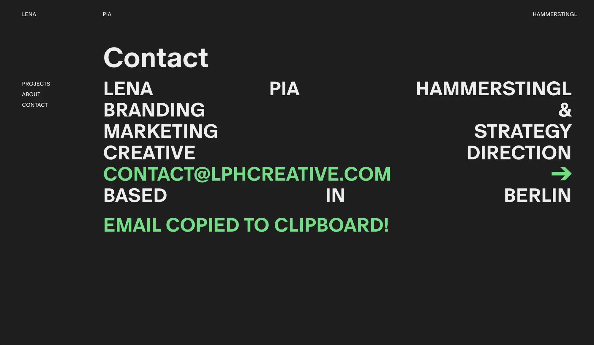 Contact Page