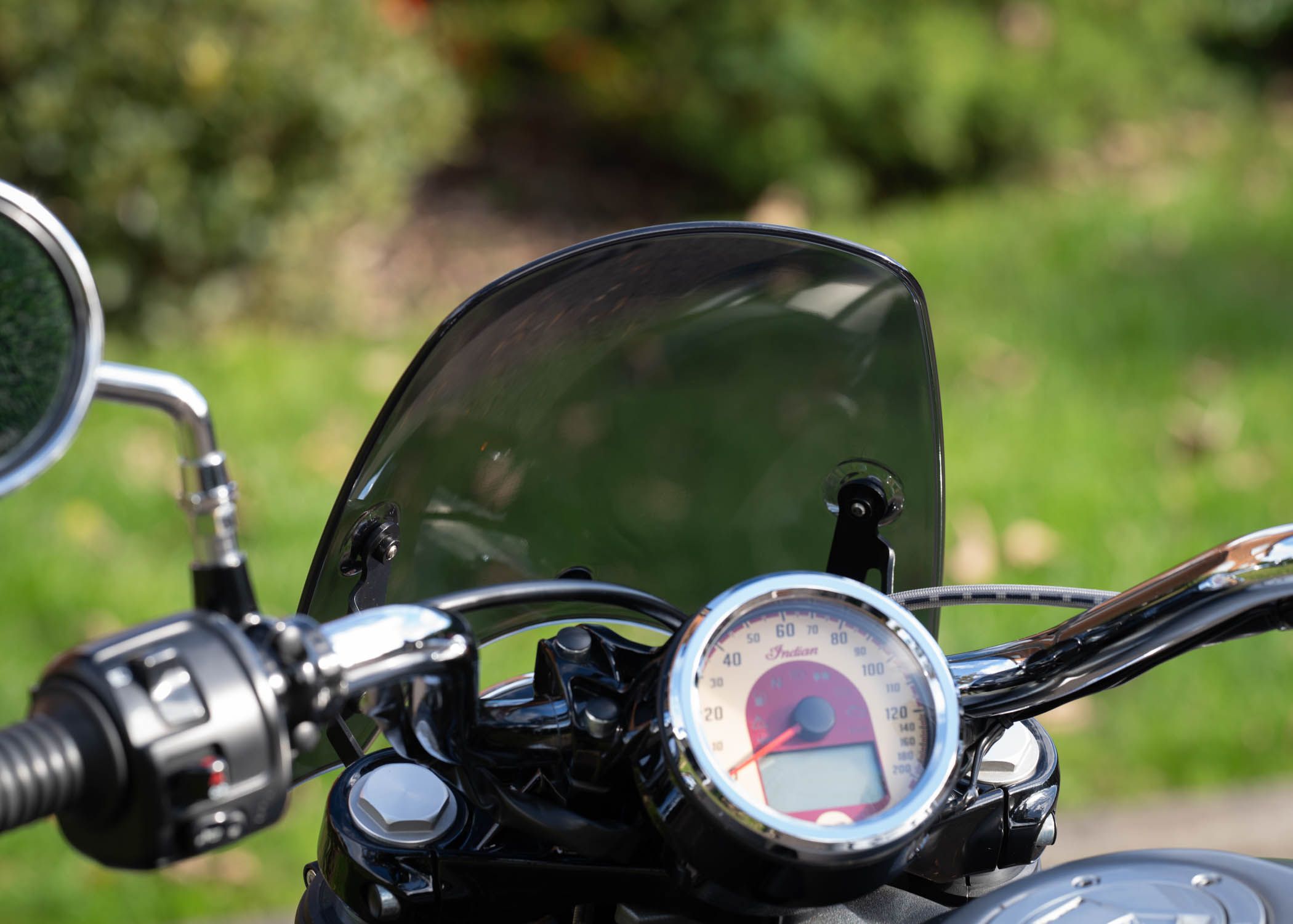 The Dart flyscreen is the original and best small motorcycle windshield on the market since 1995