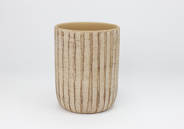 Maceta cilindro bamboo