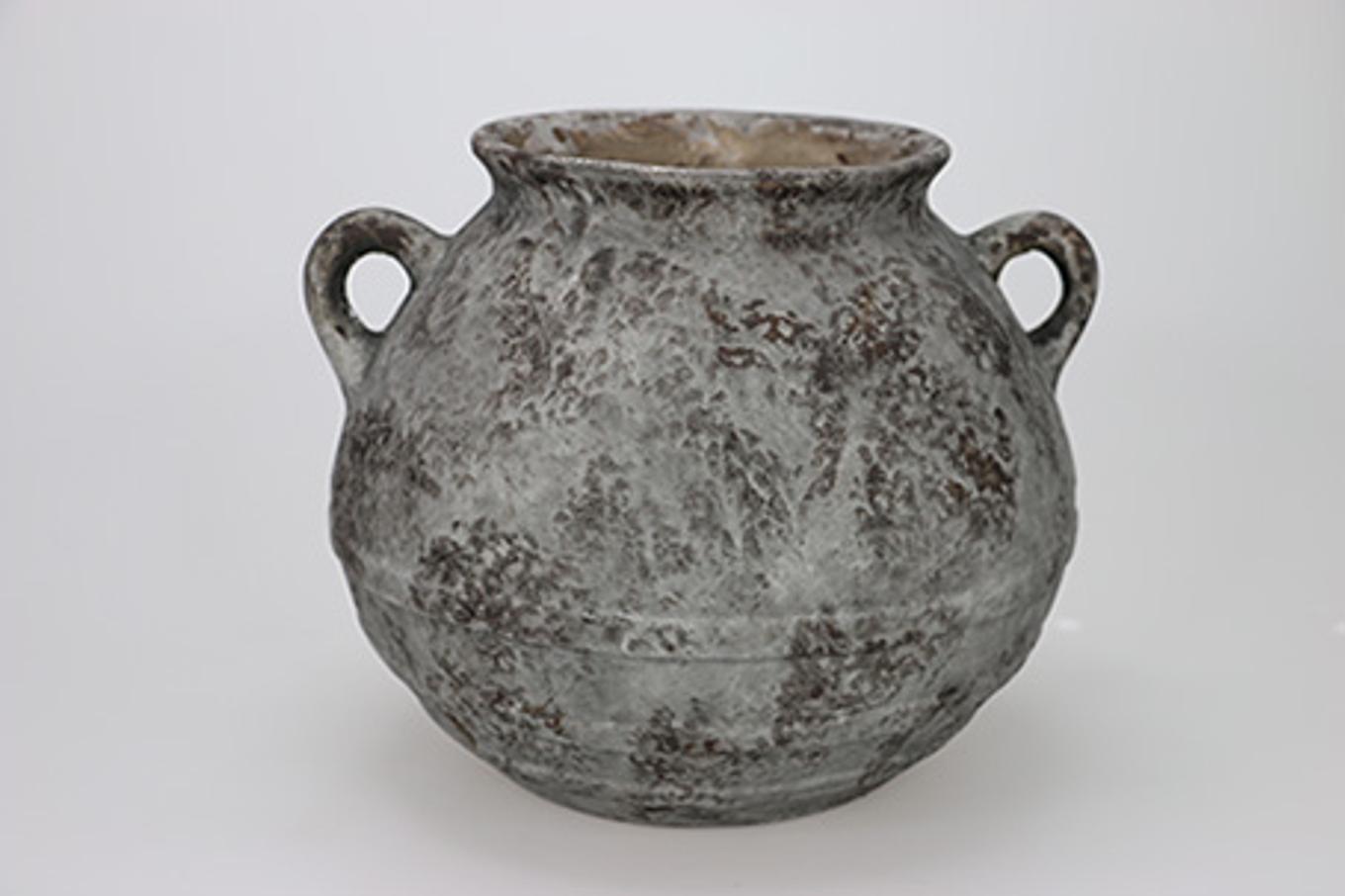 Anfora fenicia gris antiguo