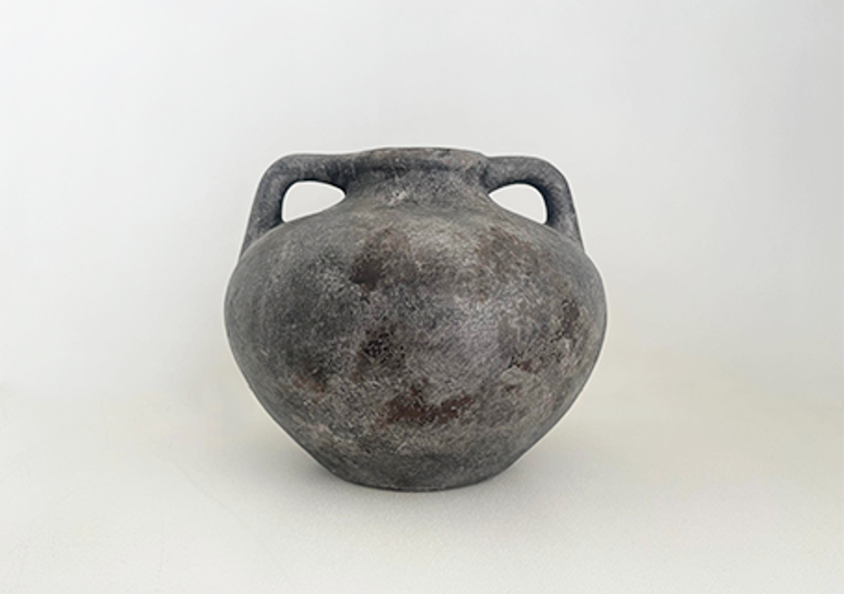 Ánfora atica gris antiguo