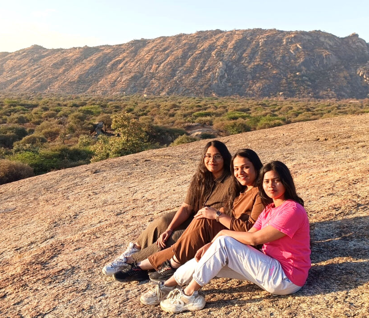 Exploring the granite hills of Jawai