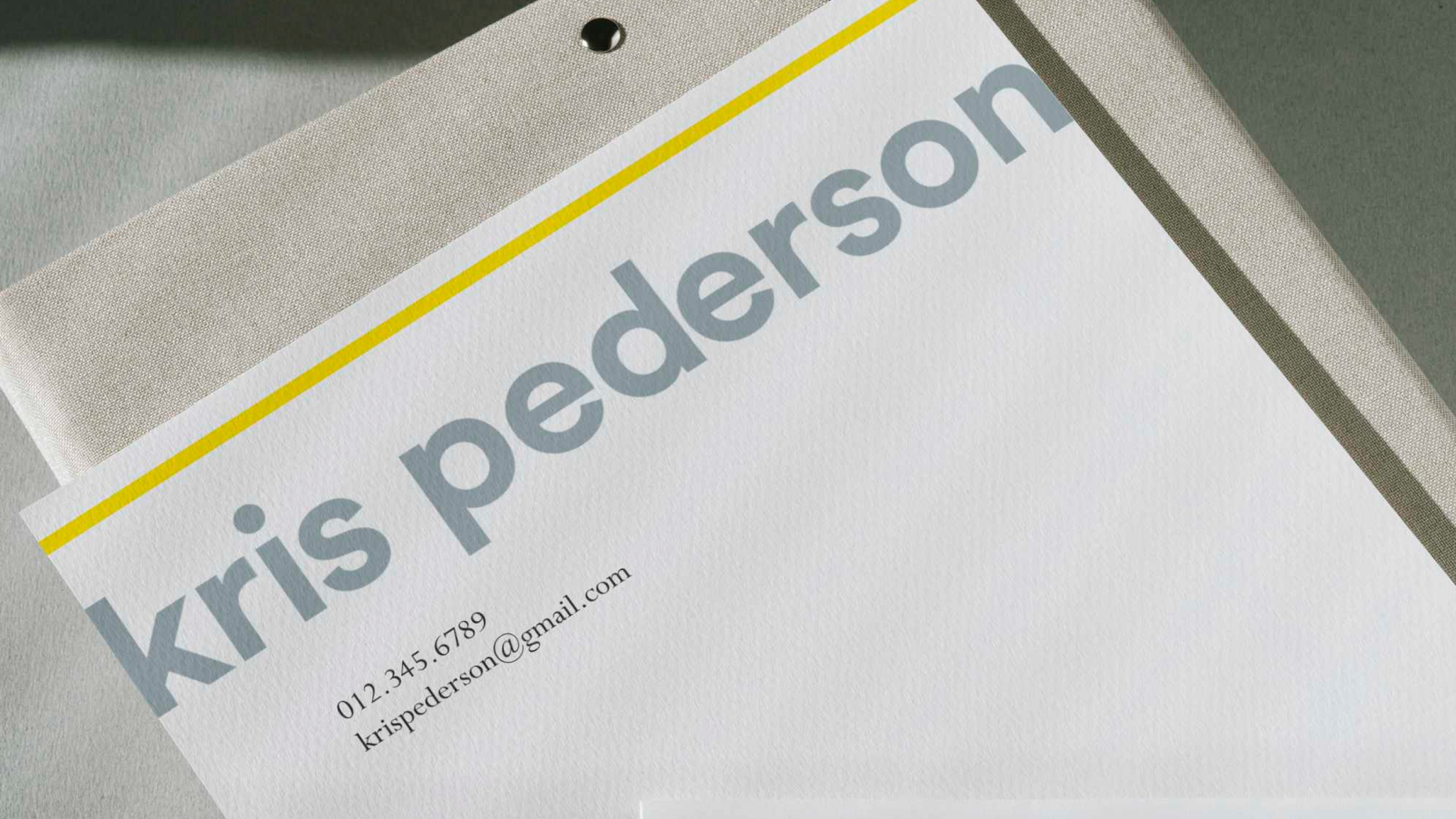 Kris Pederson project work by Commit