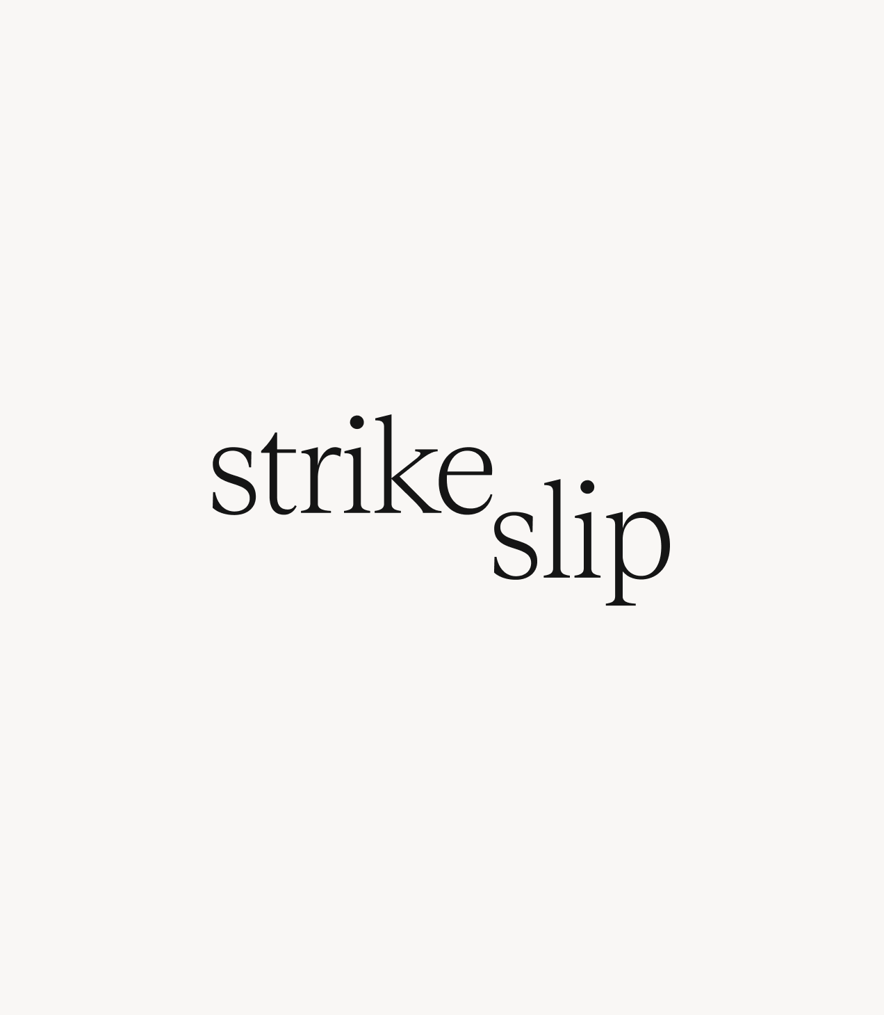 StrikeSlip project work by Commit