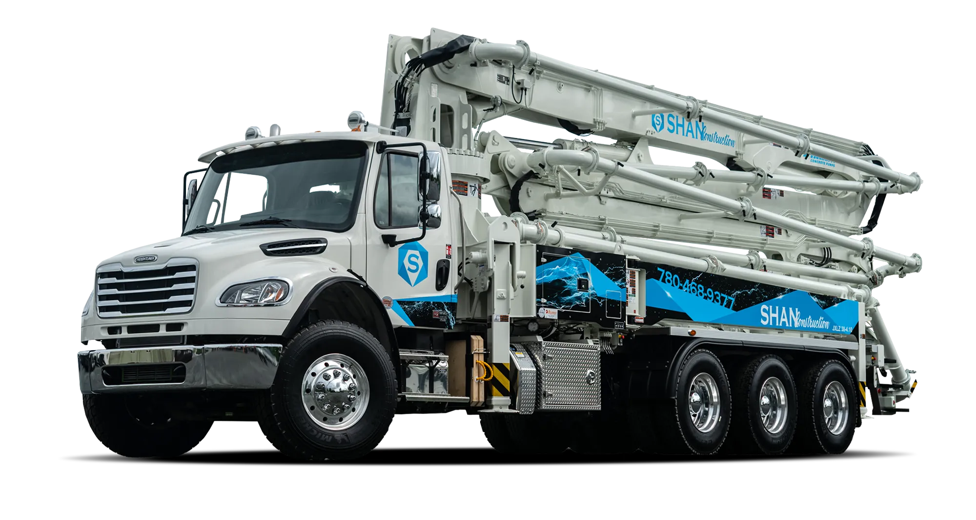 38m 4 Section Z 75% Road Ban | Boom Pumps | Alliance Concrete Pumps
