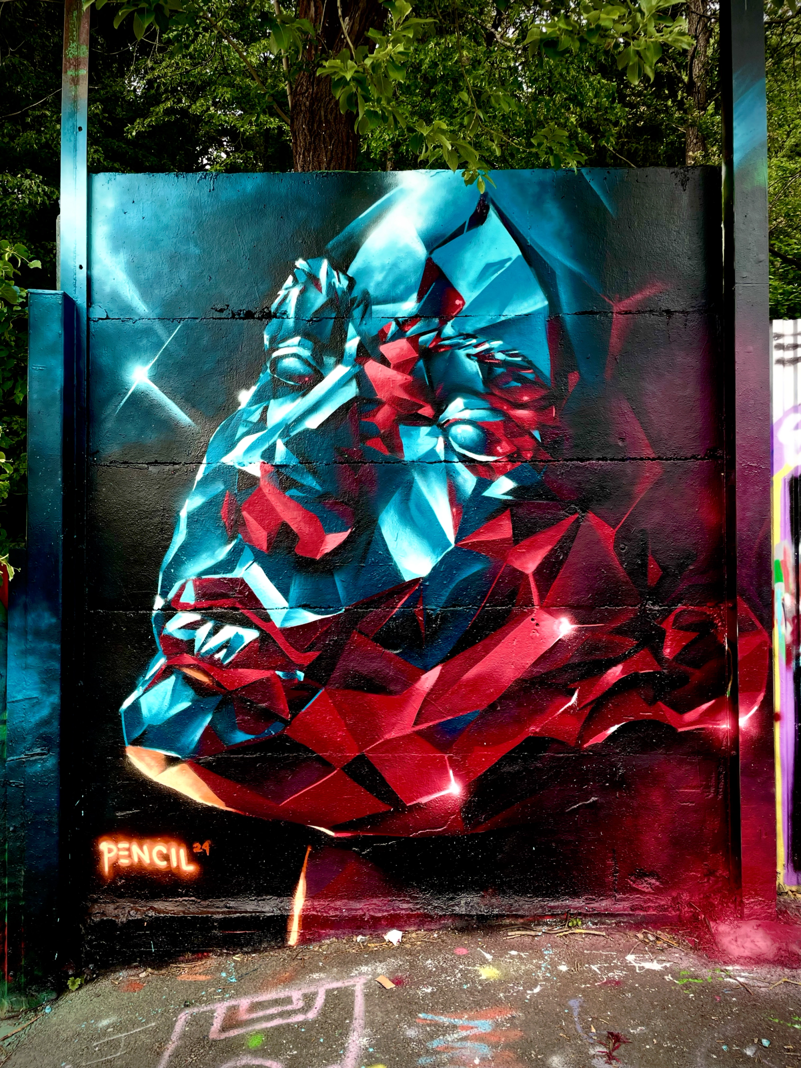 Hexagonic — Public art — Snösätra, Sweden