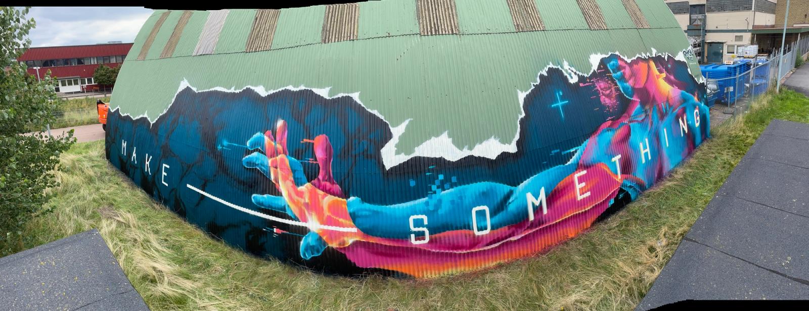 Make something — Public art — Helsingborg, Sweden