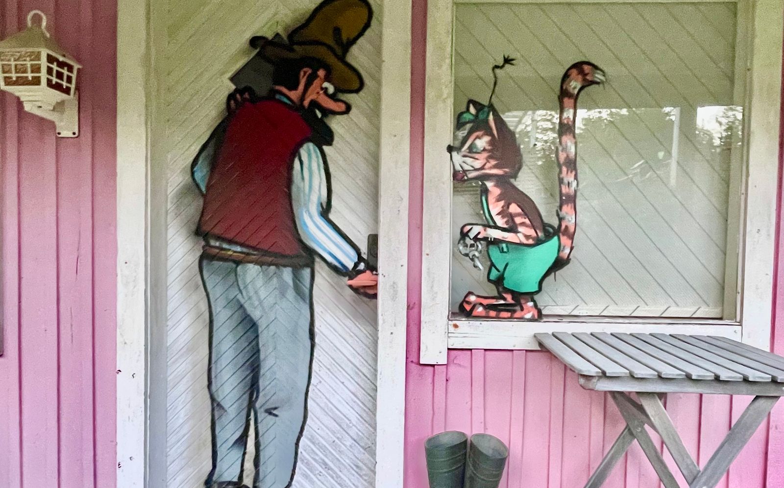 Pettson & Findus — Private walls — Vindö, Stockholm