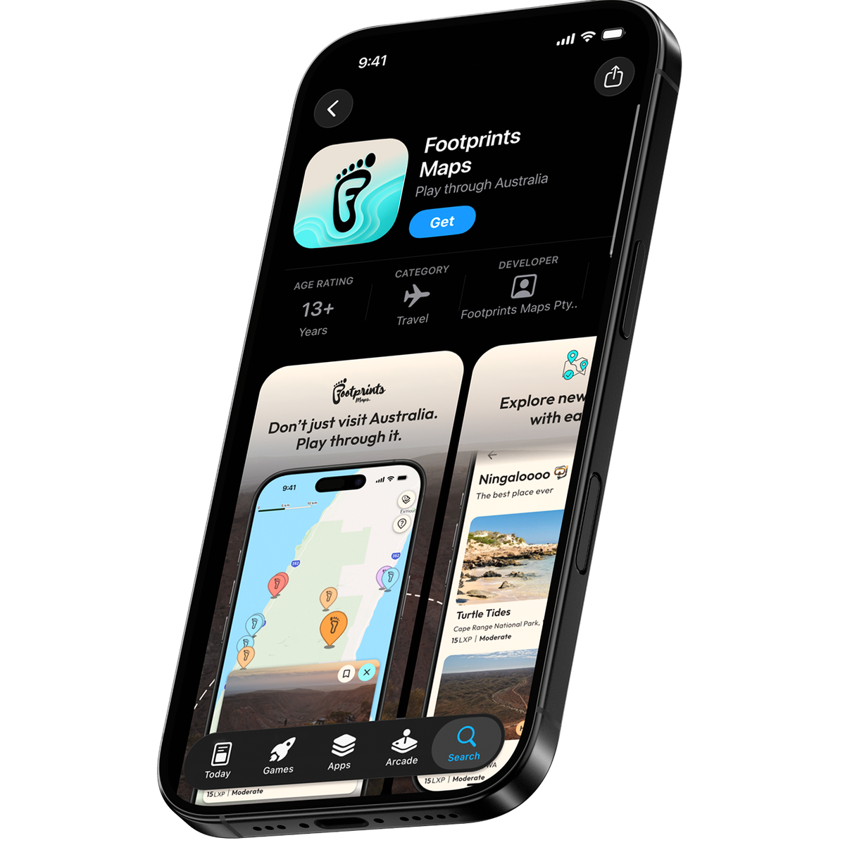 Footprints Maps App: Gamifying Travel