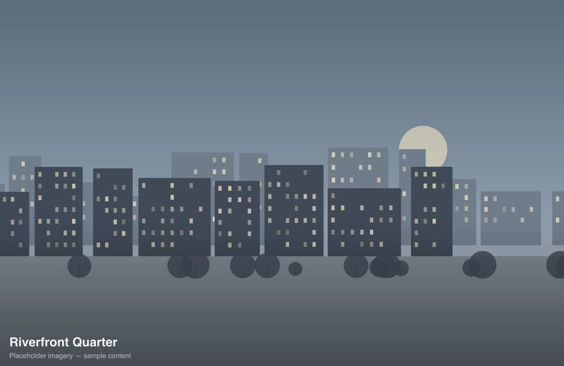 Riverfront Quarter mixed-use masterplan
