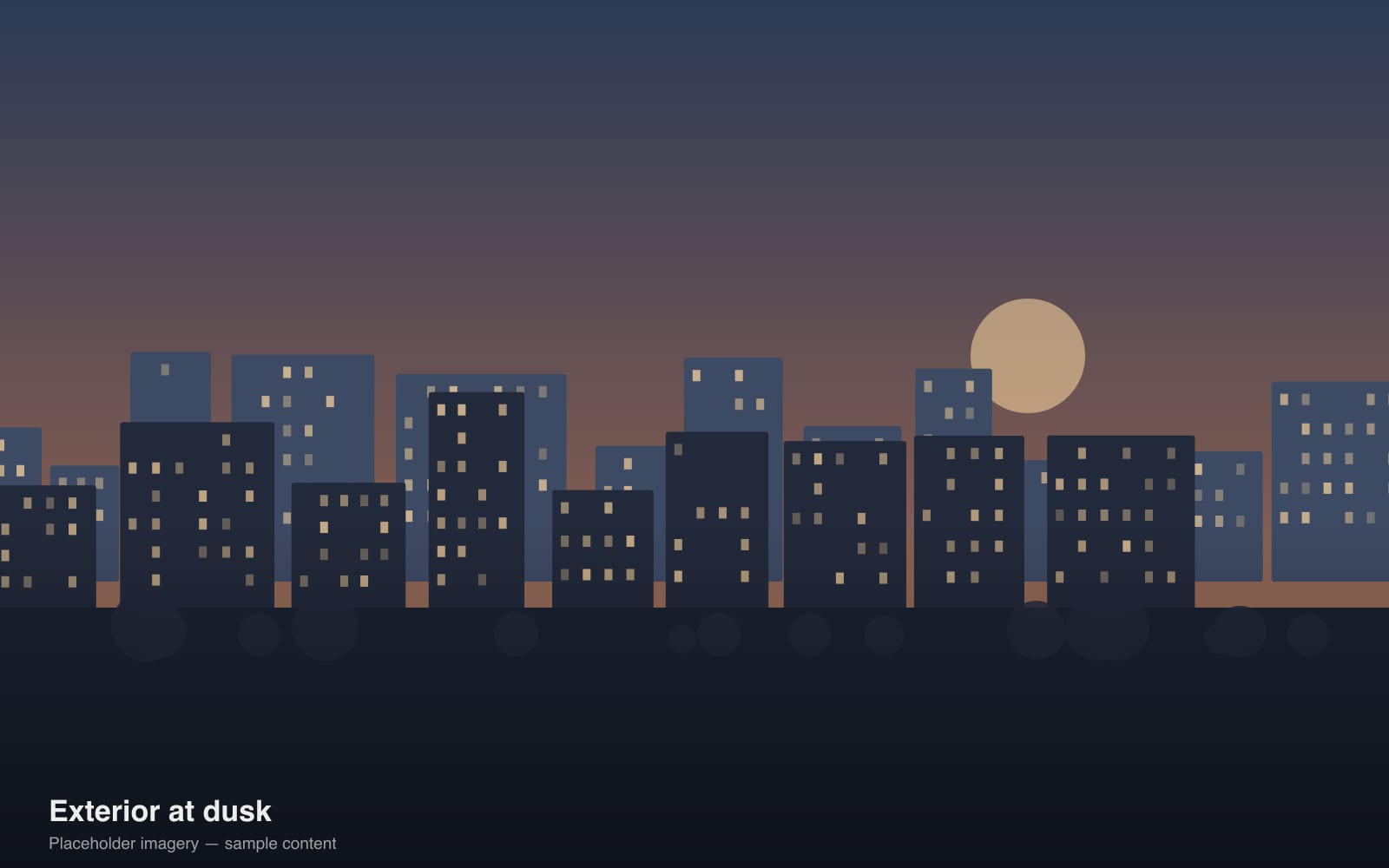 Aurelia Greens towers at dusk