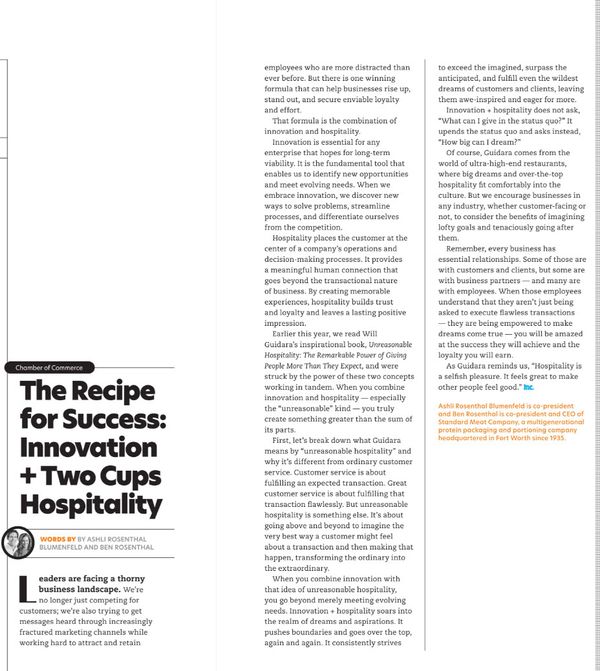 The Recipe for Success: Innovation + Two Cups Hospitality