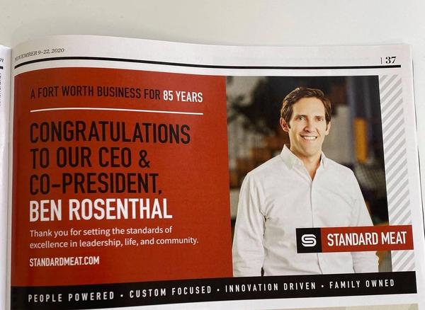 Ben Rosenthal featured in FW Business Press