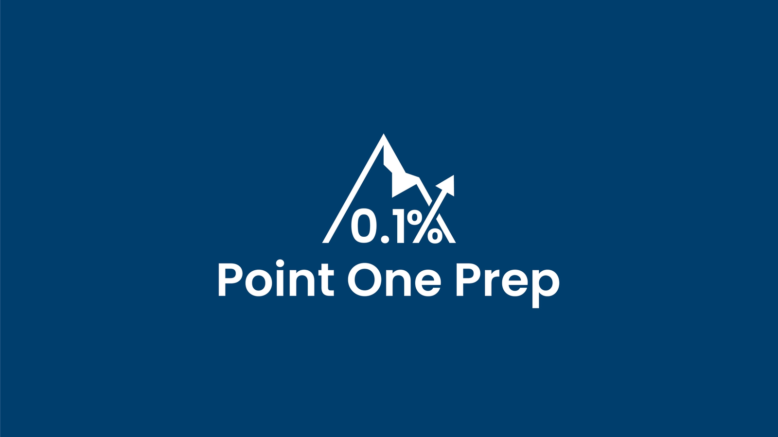 Welcome to Point One Prep!