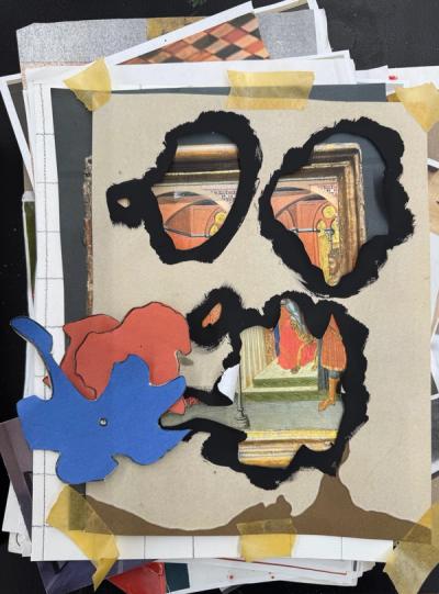 Mysterious Leap at Xavier Hufkens