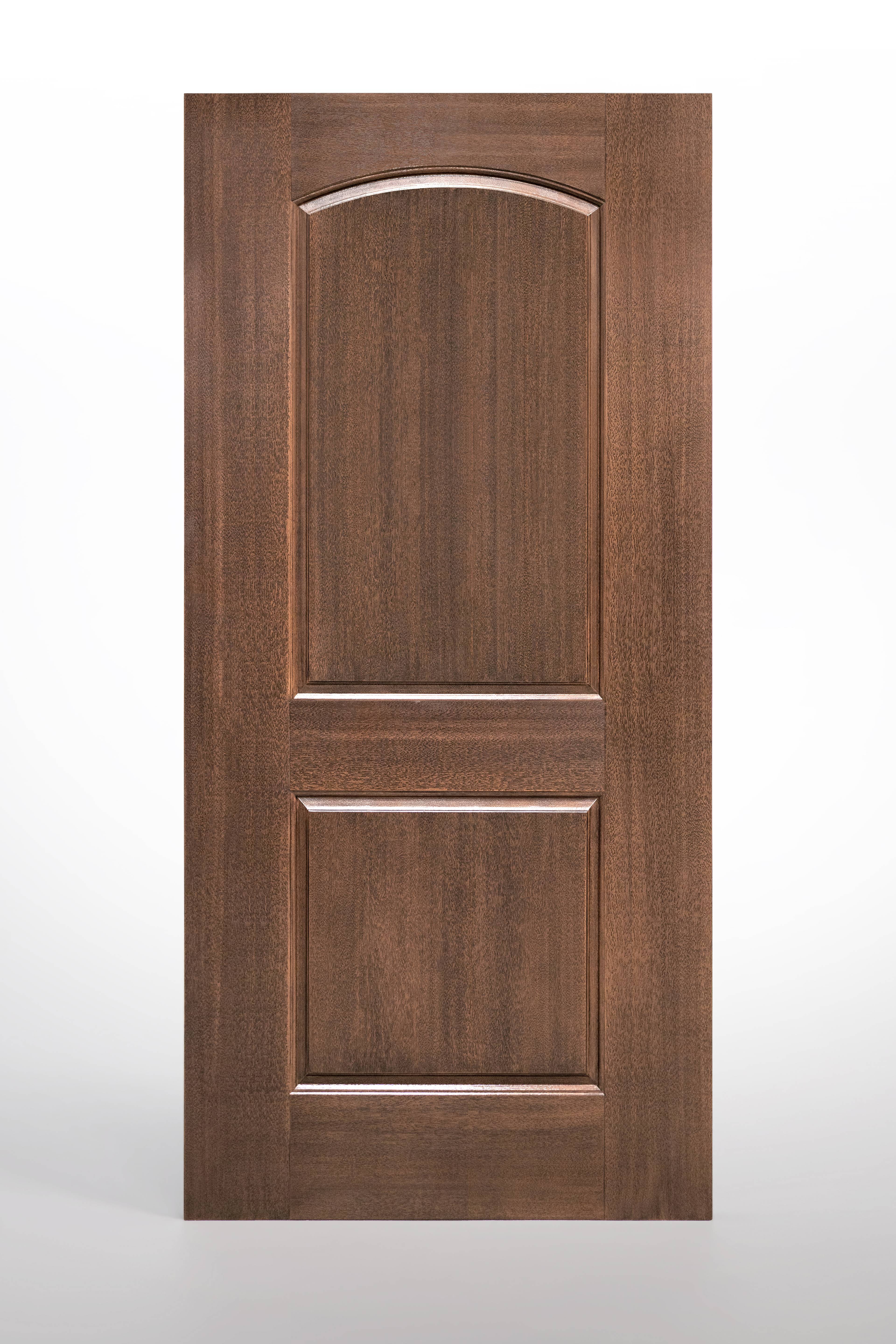 Two Panel Half Curved Top 8'