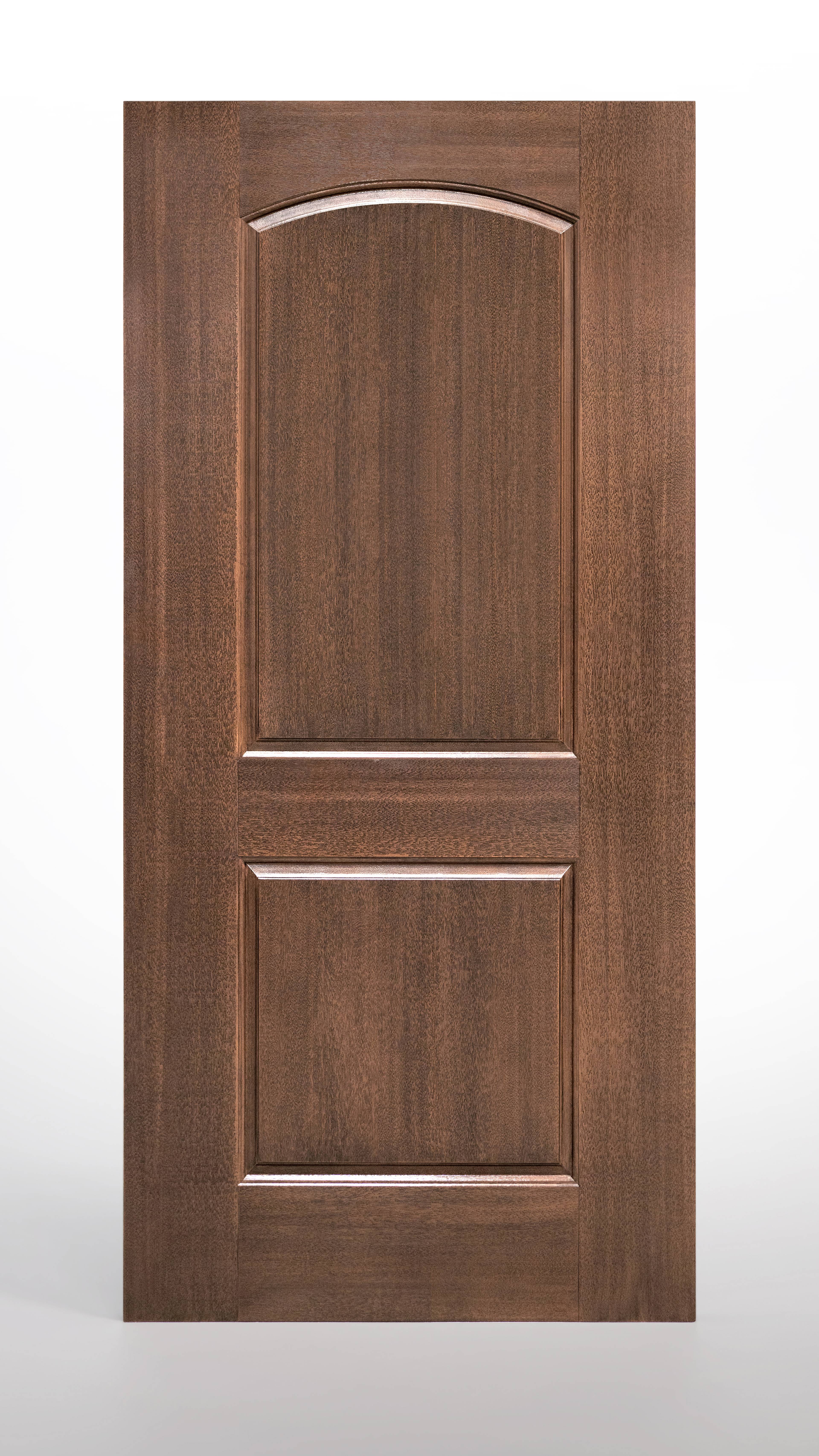 Two Panel Half Curved Top 8'