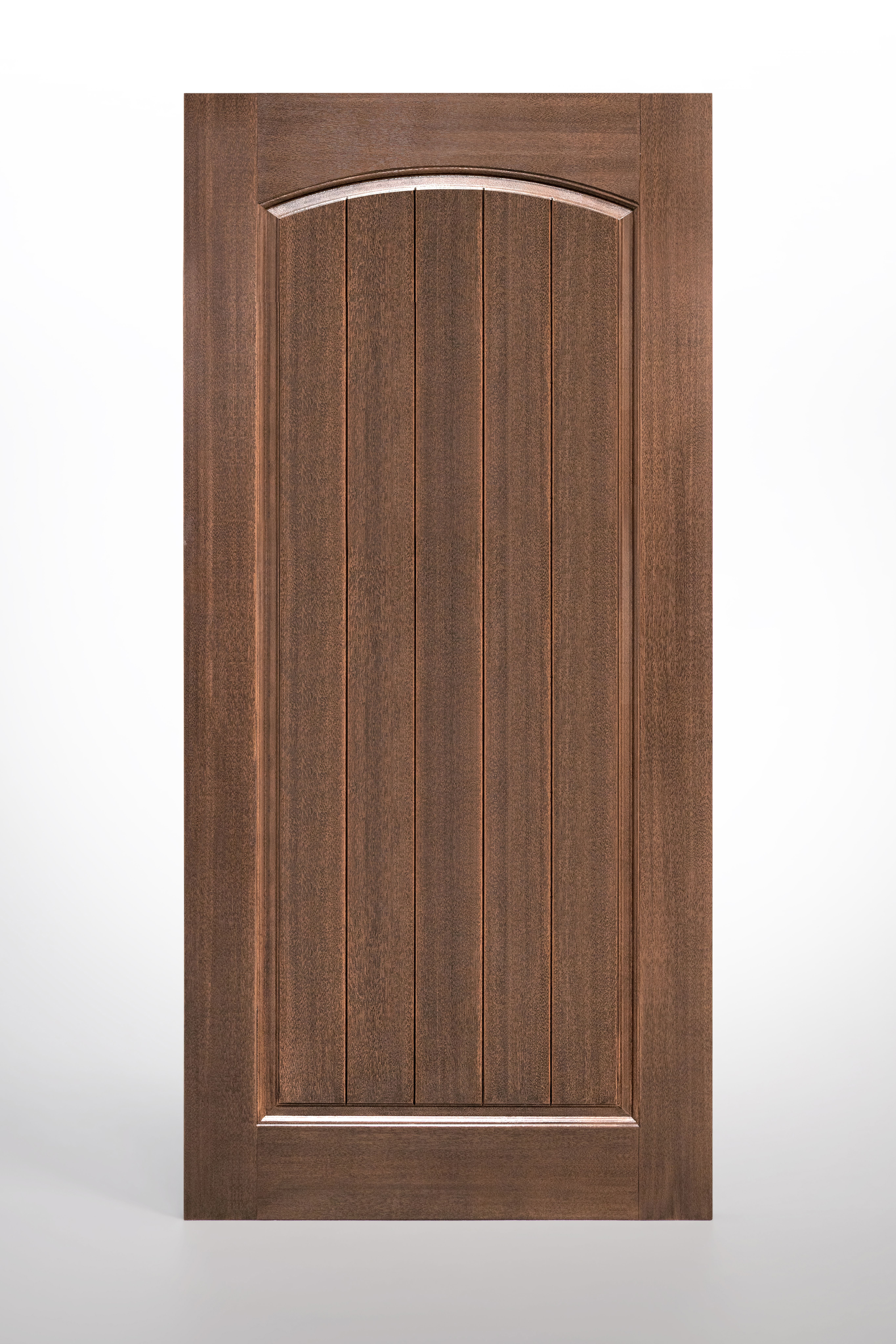 One Panel Curved Top With Planks