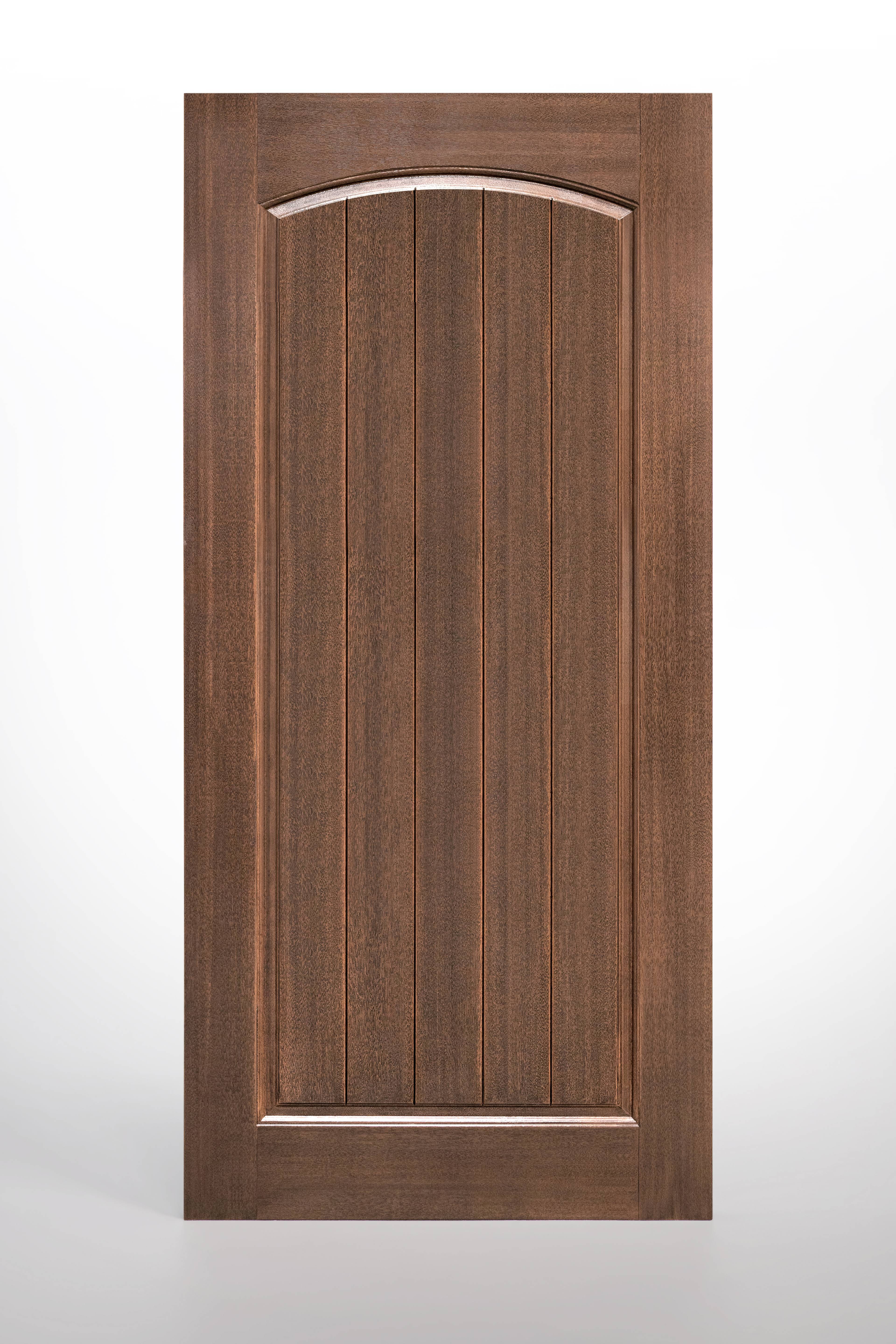 One Panel Curved Top With Planks