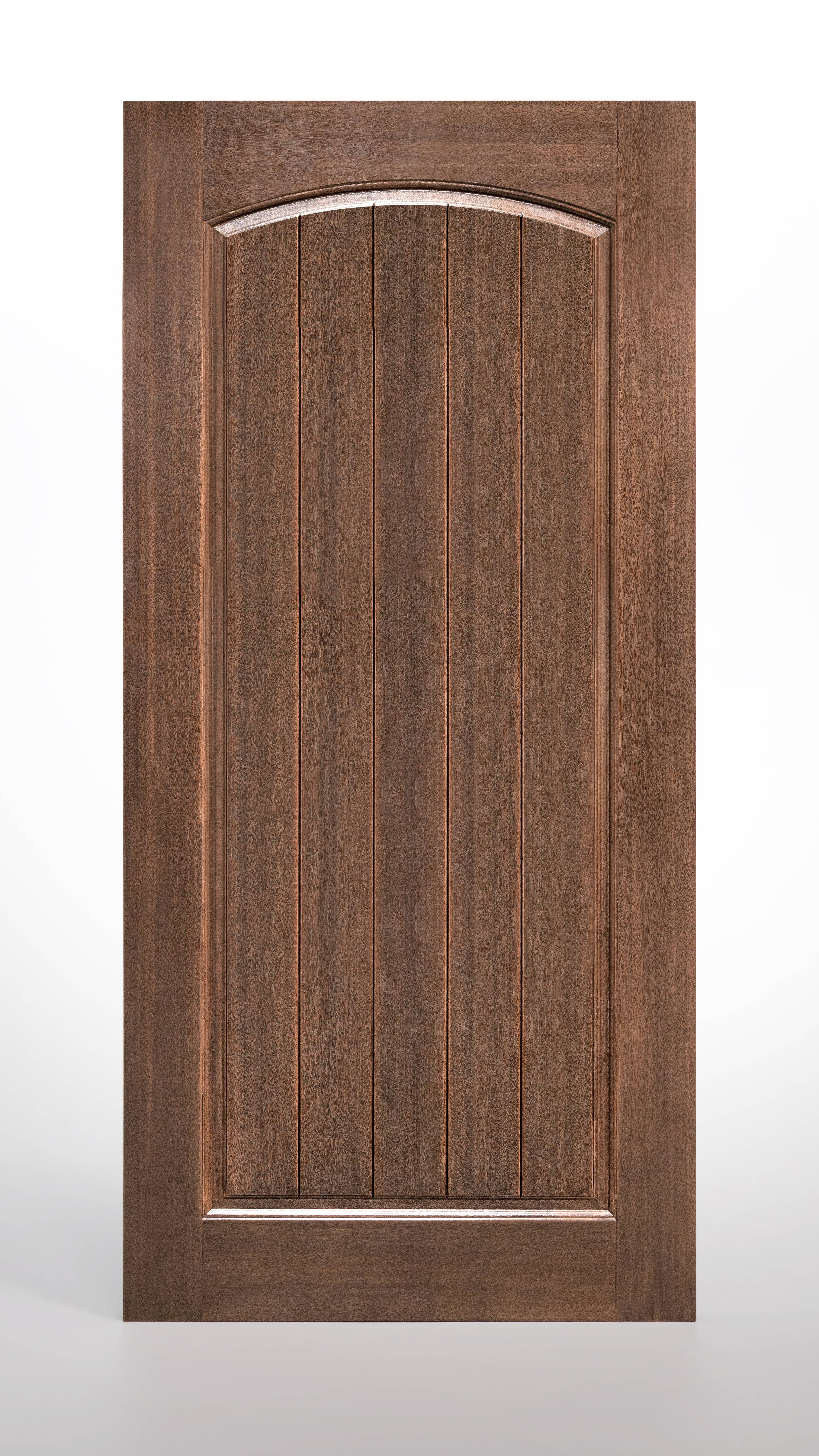 One Panel Curved Top With Planks