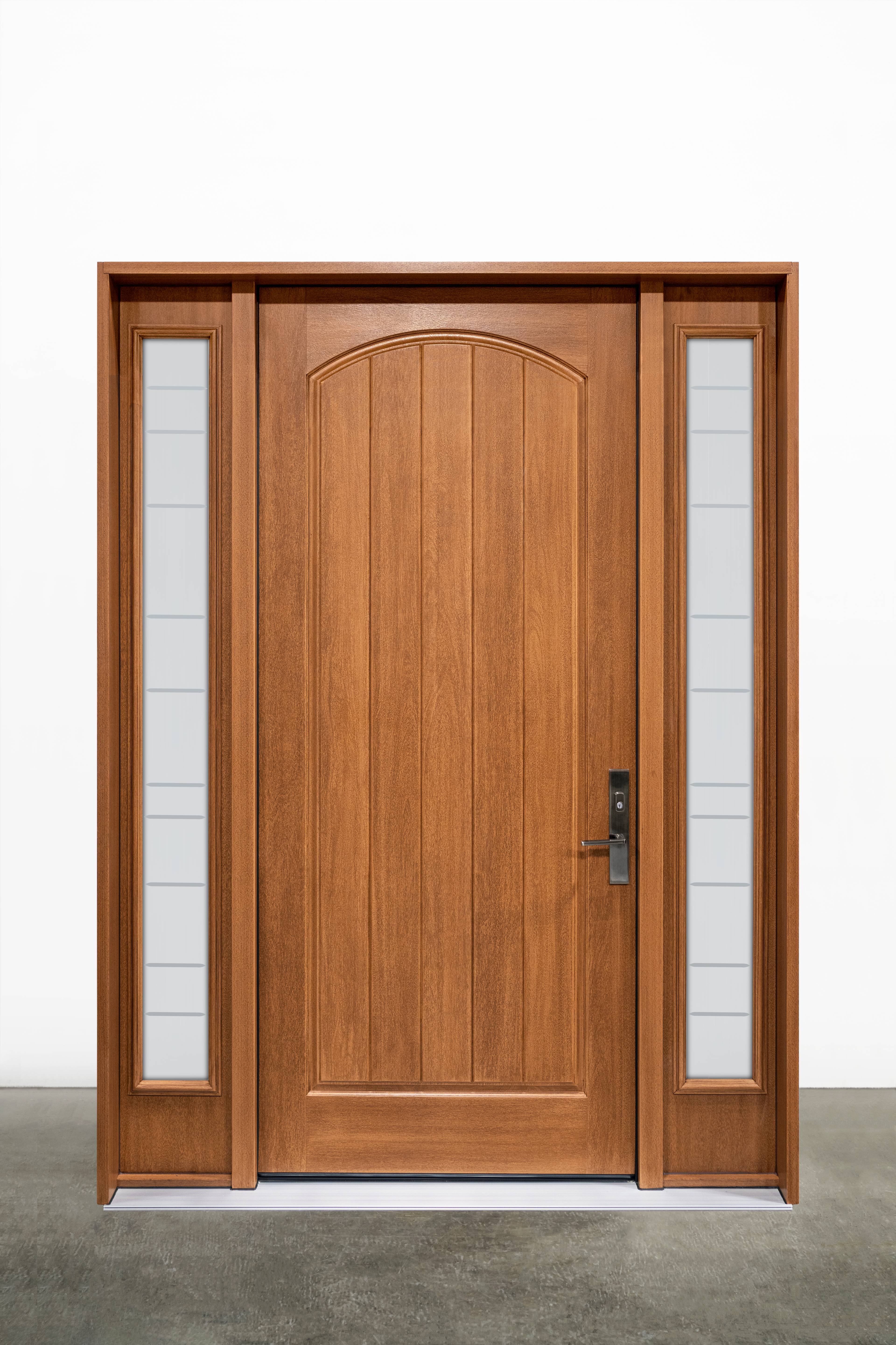 One Panel Curved Top With Planks