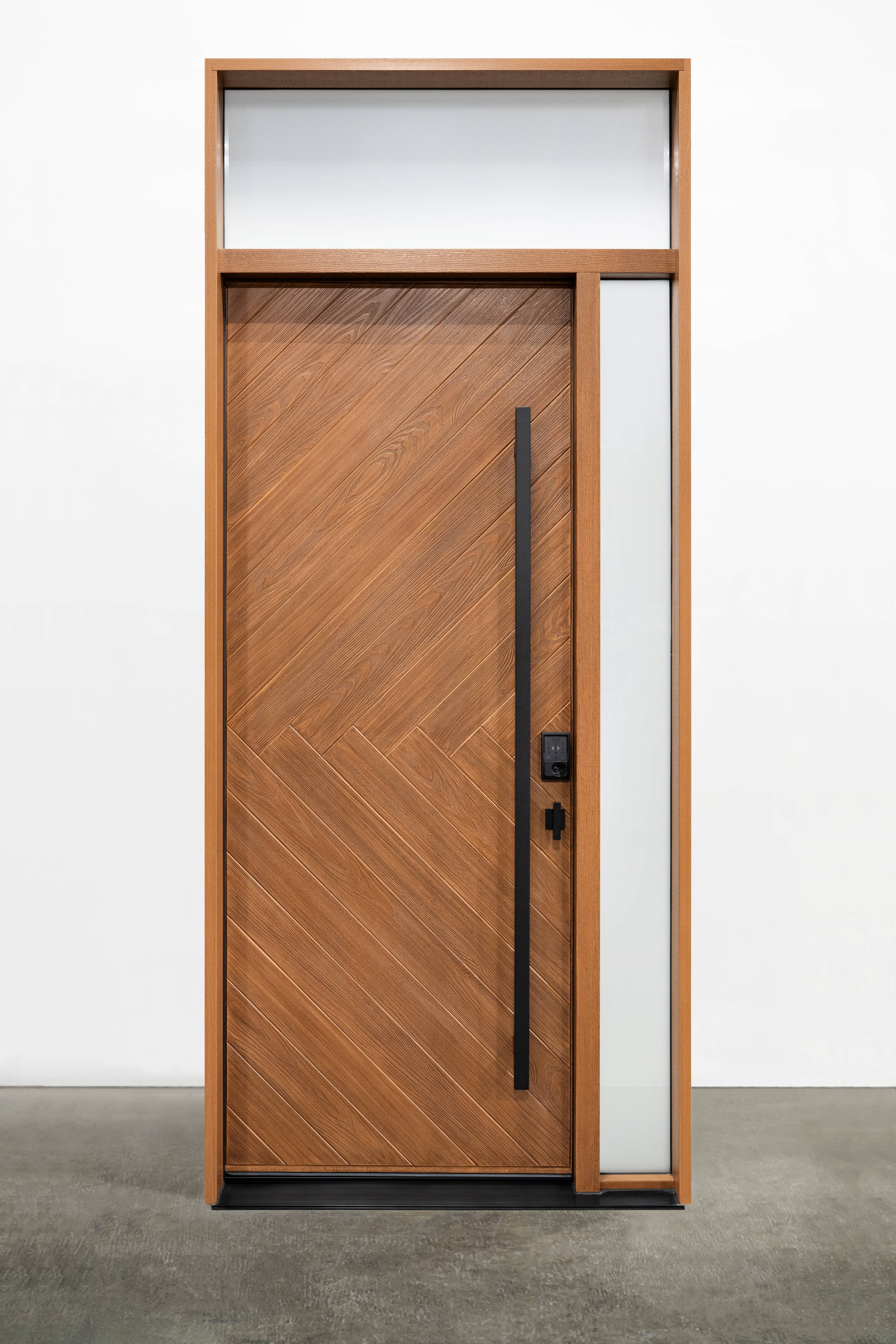 Herringbone - Fiberglass Door