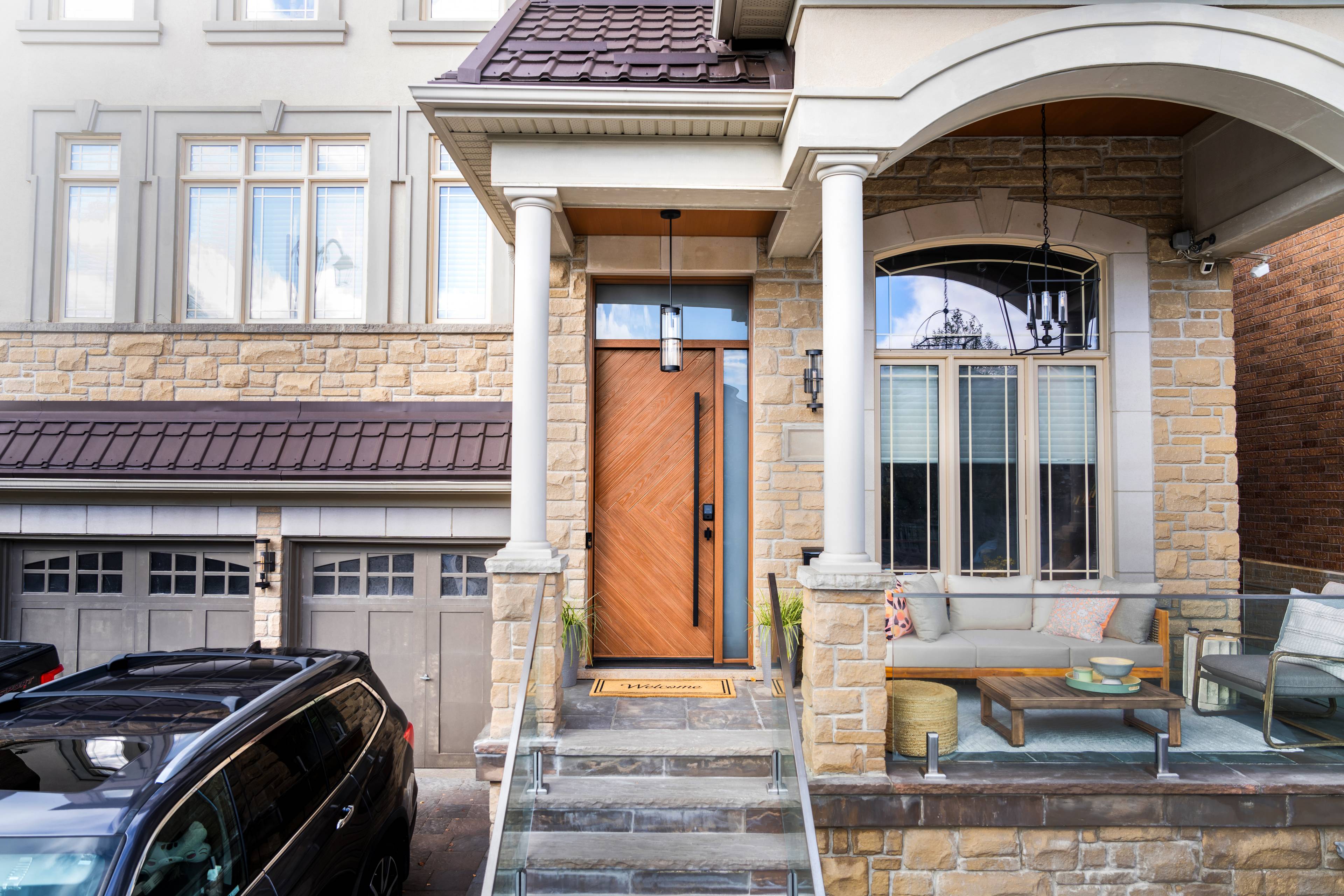 Herringbone - Fiberglass Door