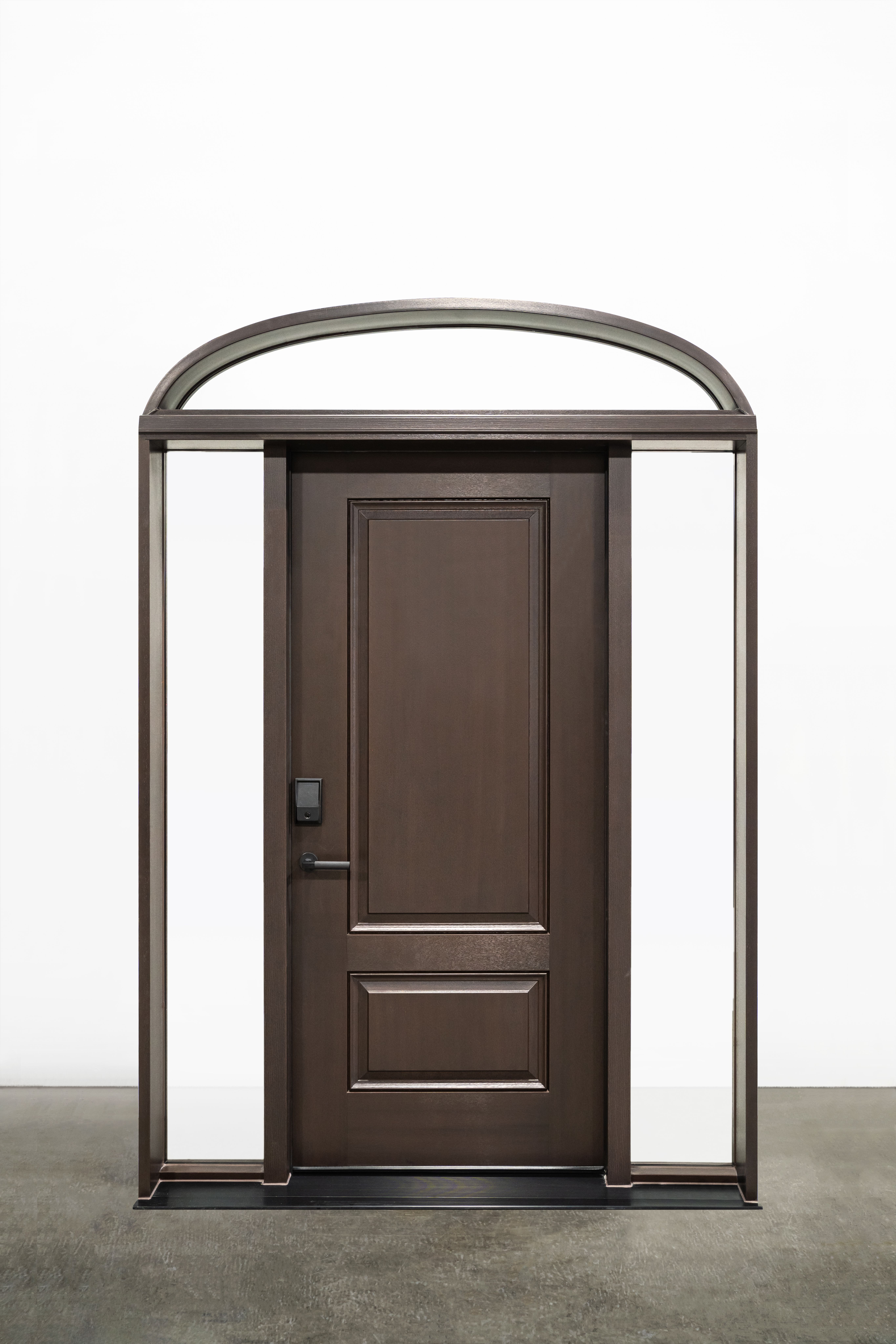 Arched Transom Two Panel