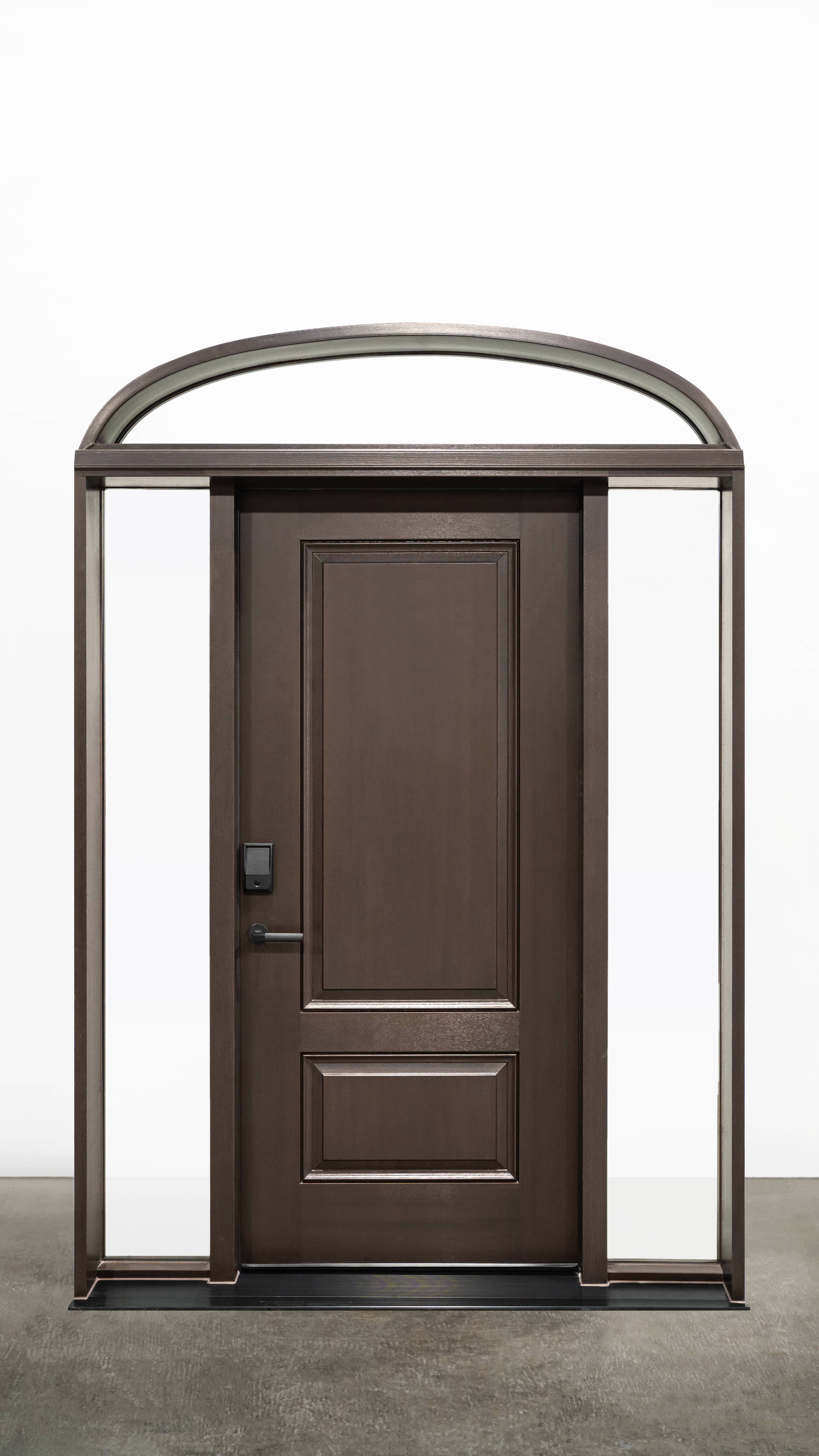 Arched Transom Two Panel