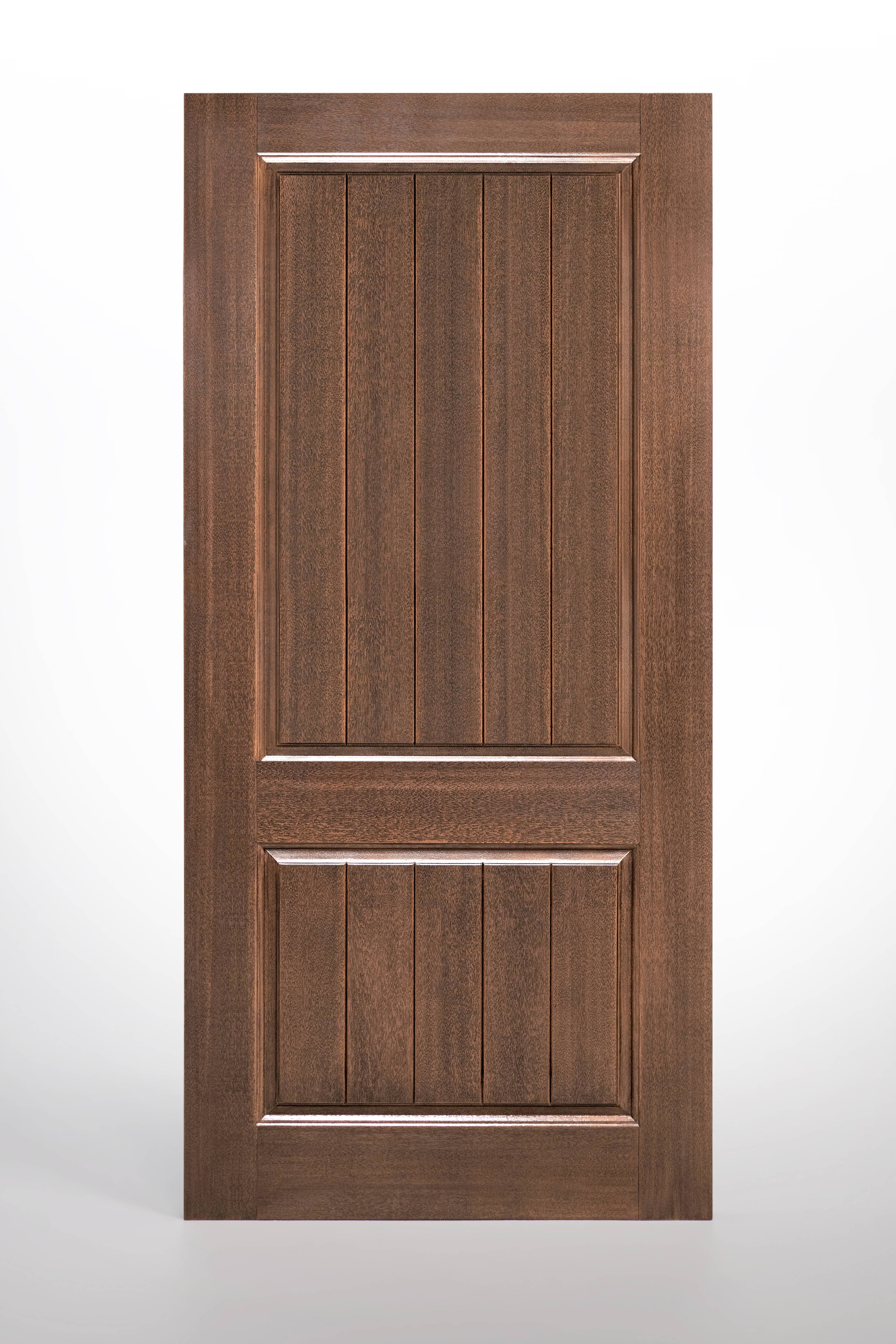 Two Panel Half With Planks 8′