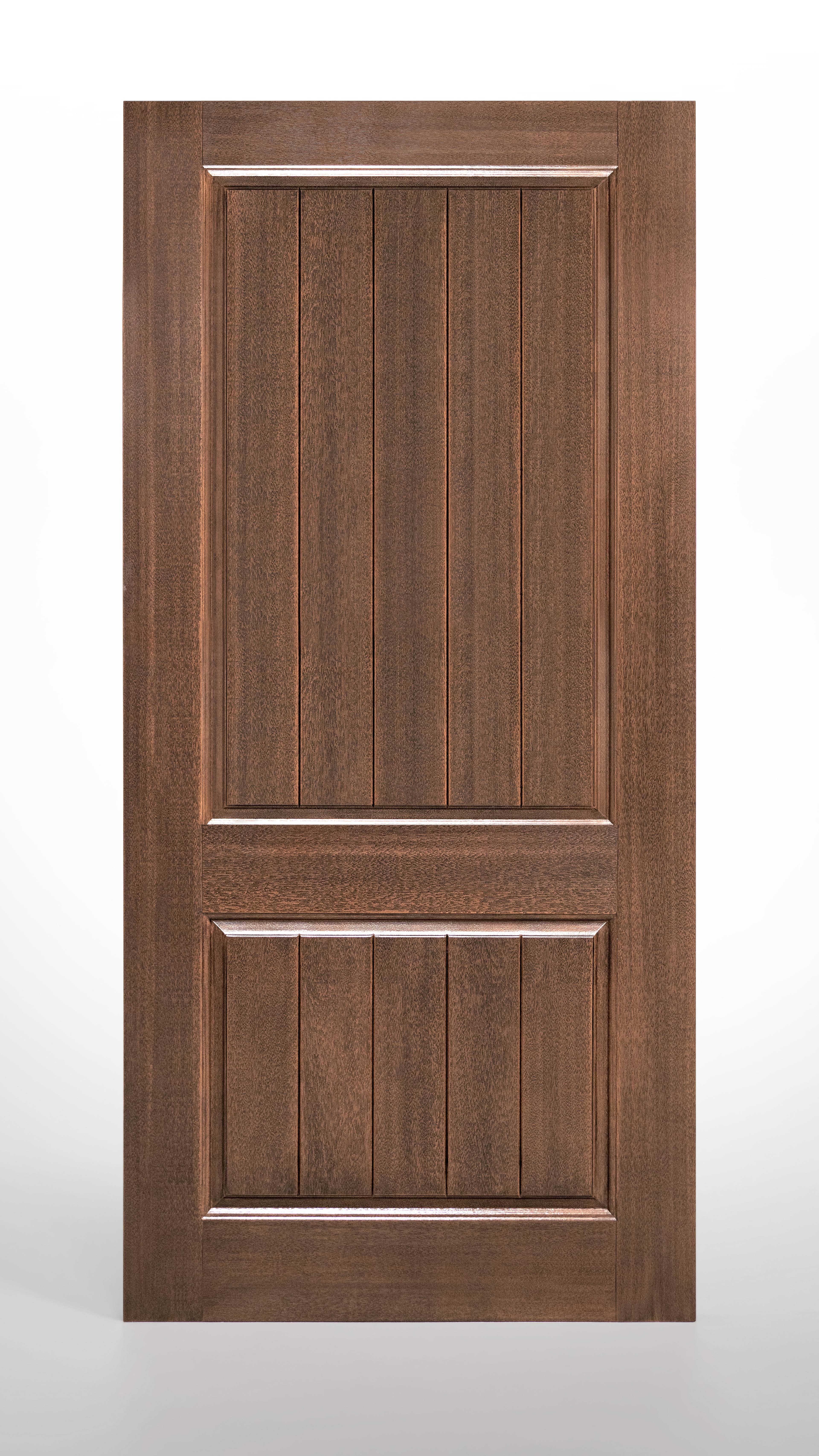 Two Panel Half With Planks 8′