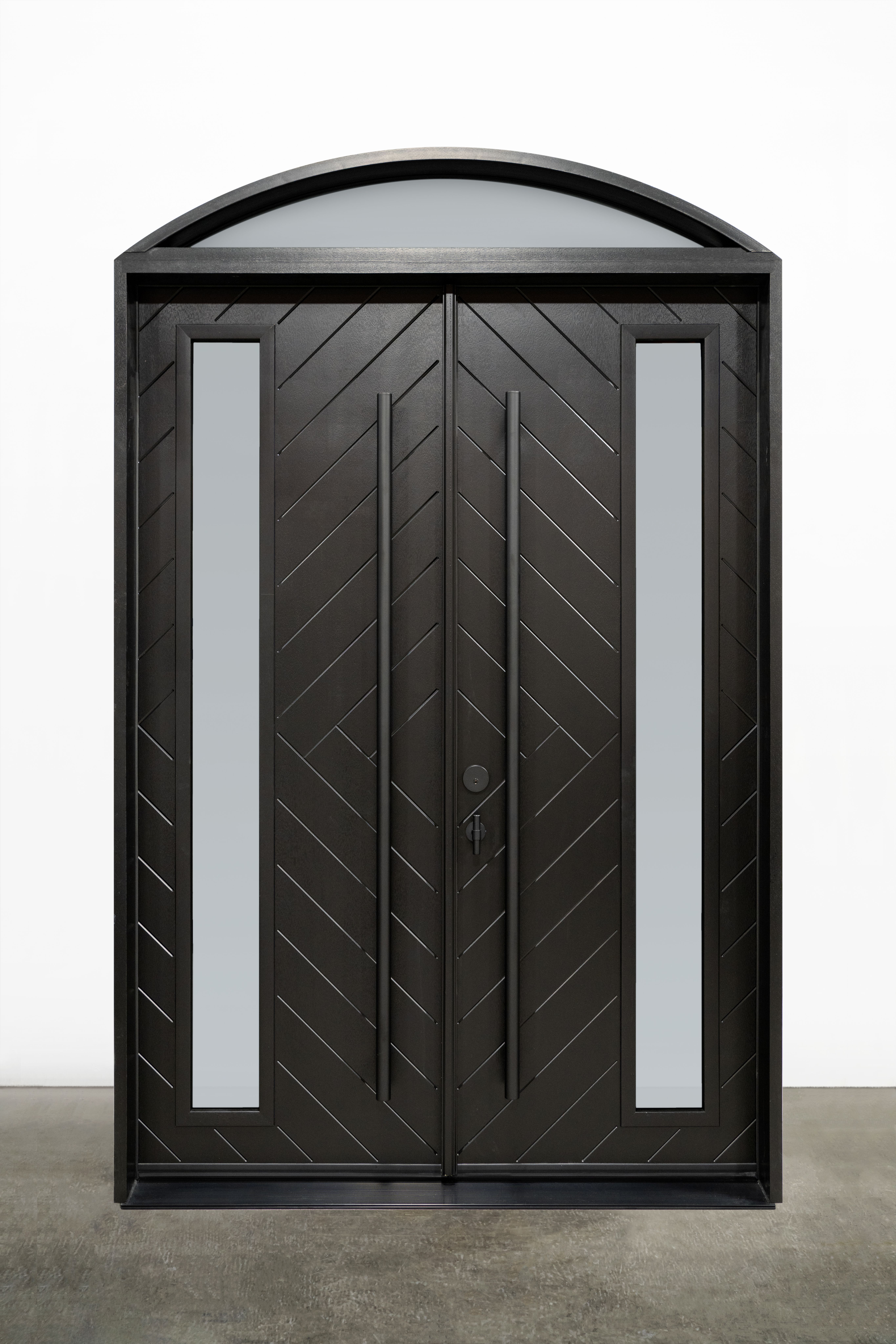 Arched Transom herringbone