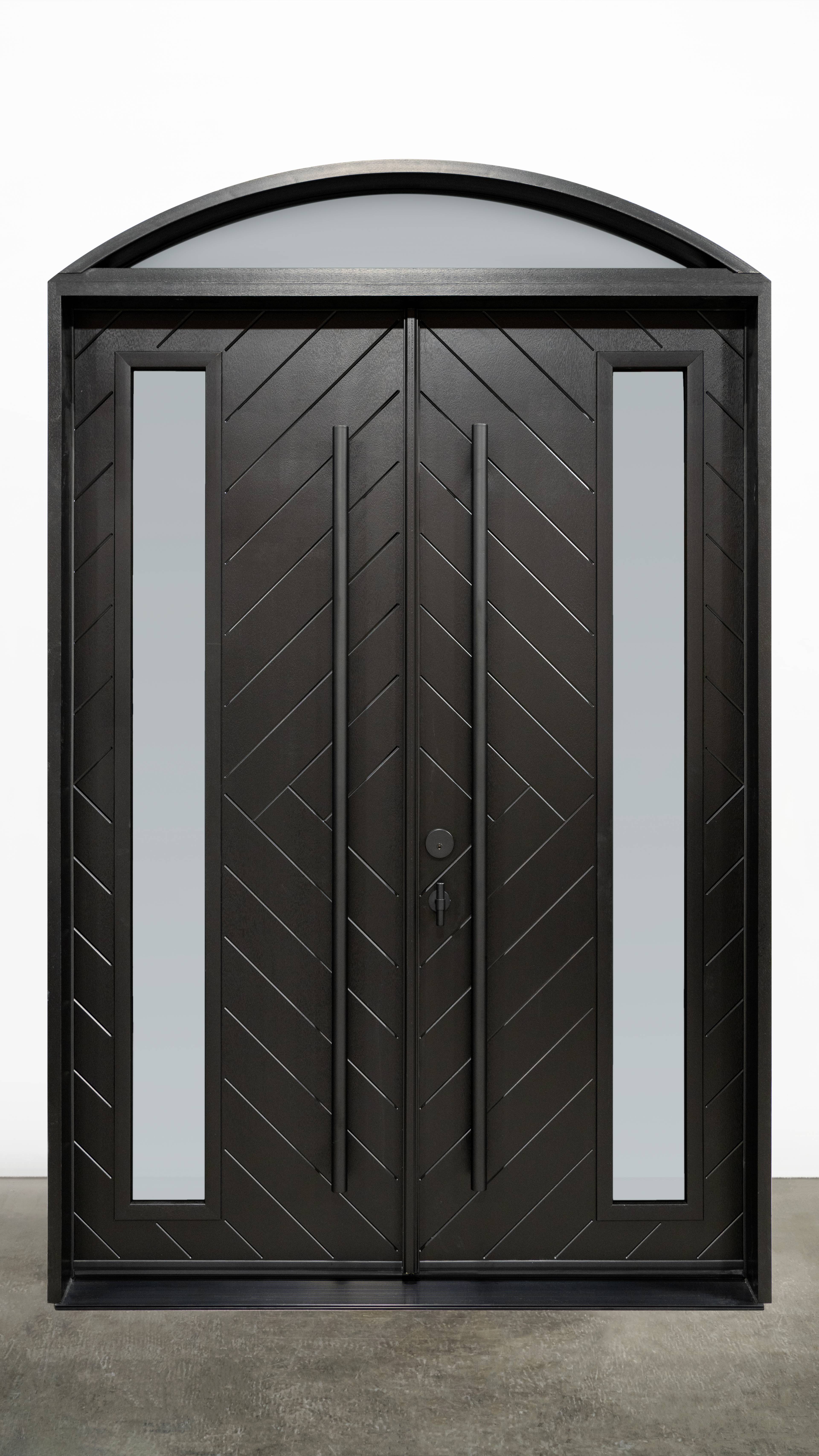 Arched Transom herringbone