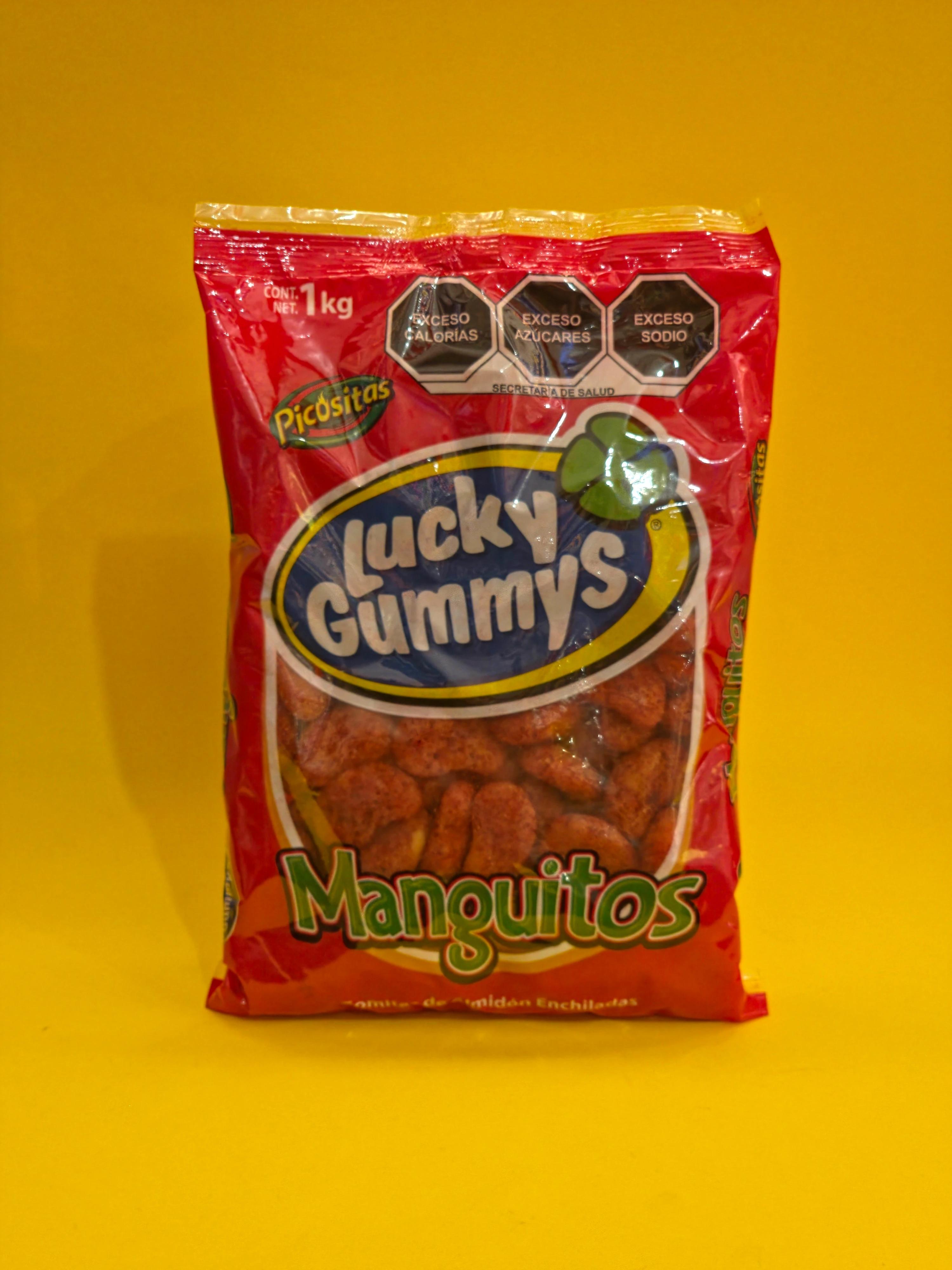 GOMA MANGUITOS LUCKY GUMMYS 8X1KG