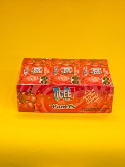 GOMA MINI JELLY BEANS ICEE CEREZA CANELS 24X9