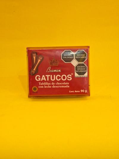 CHOC. GATUCOS CHICA BREMEN 35X90GRMS